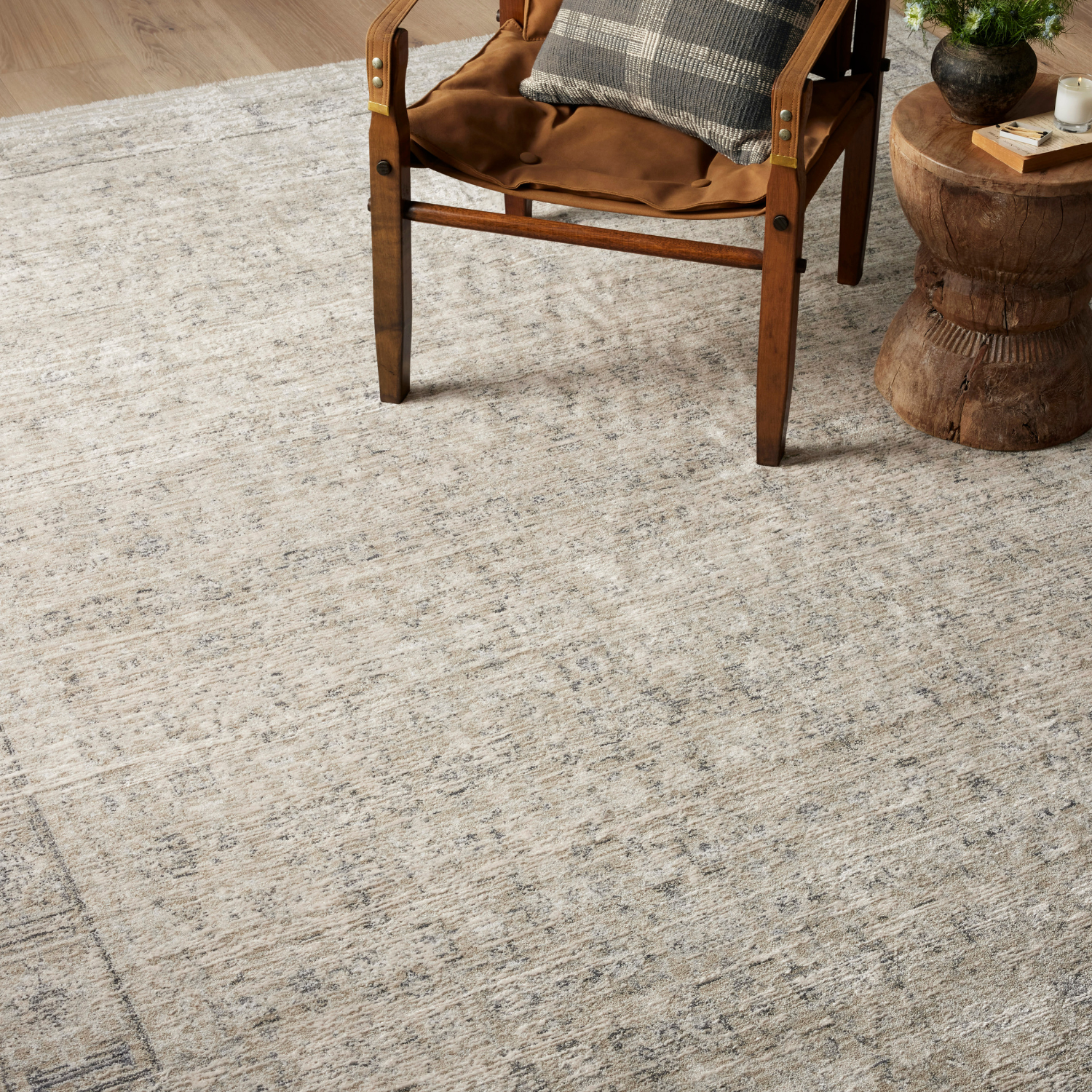 Amber Lewis x Loloi Alie Taupe/Dove Indoor Rug