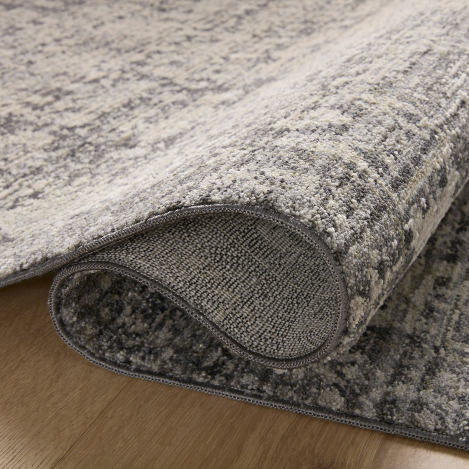 Amber Lewis x Loloi Alie Charcoal/Dove Rug