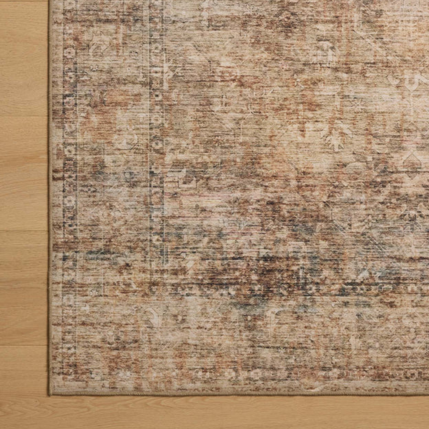 Loloi II Anniston Clay/Charcoal Washable Rug