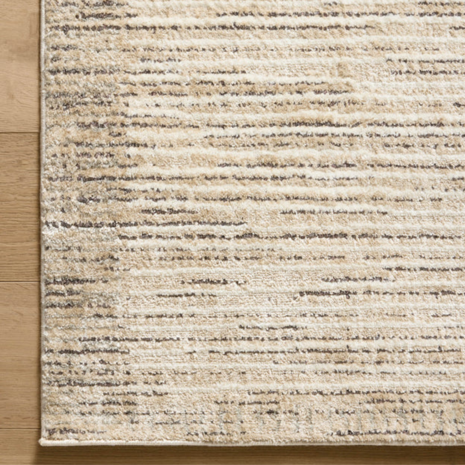 Jeremiah Brent x Loloi Bleecker Sand/Charcoal Rug