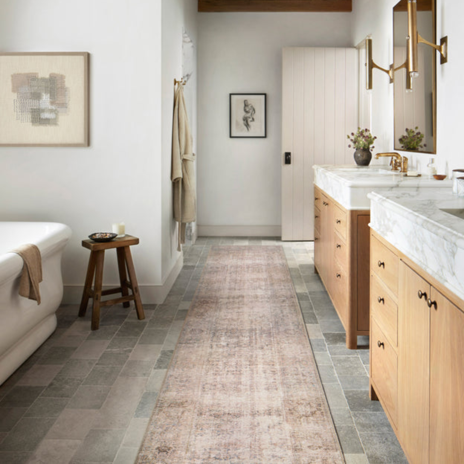 Amber Lewis x Loloi Georgie Ocean/Sand Rug