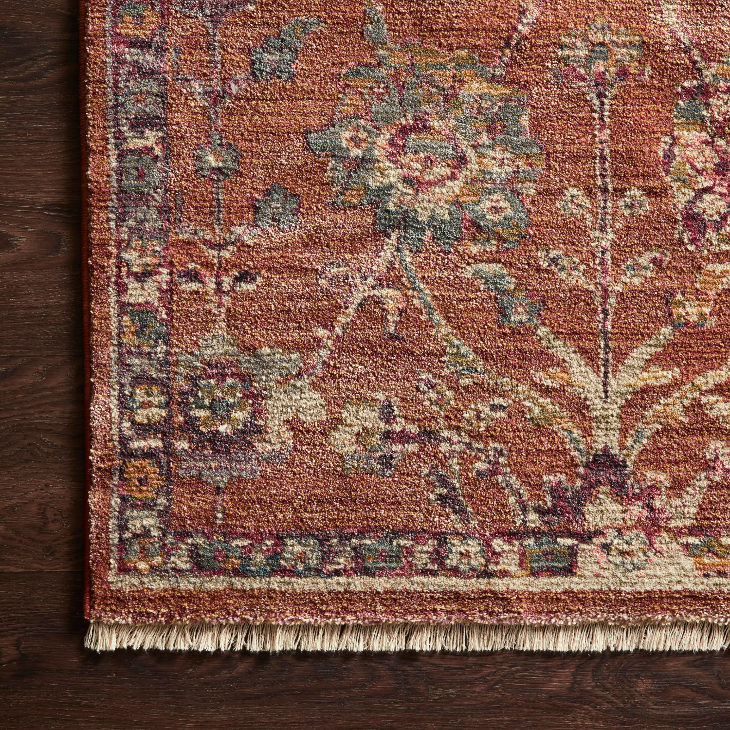 Loloi Giada Round Terracotta/Multi Rug