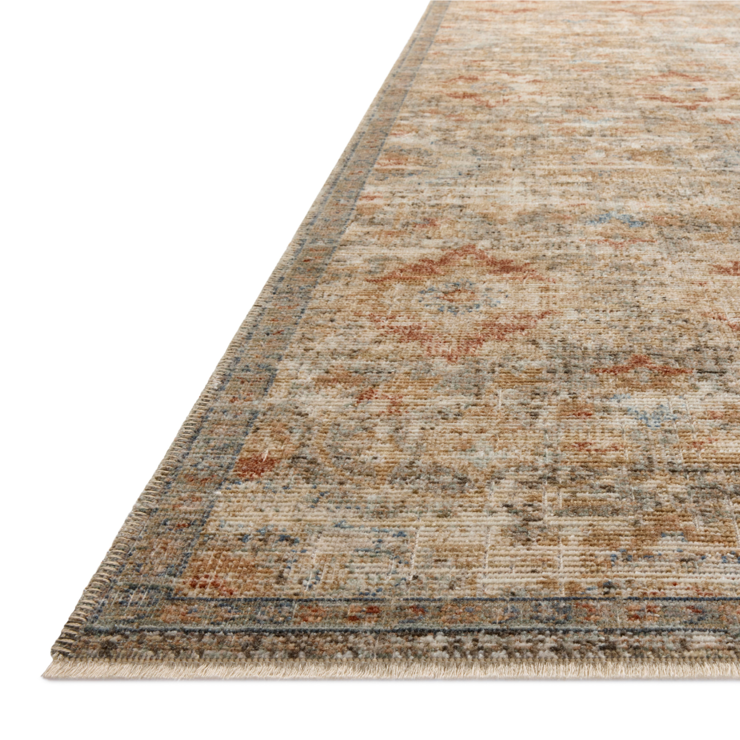Loloi Heritage Grey & Sunset Indoor Rug