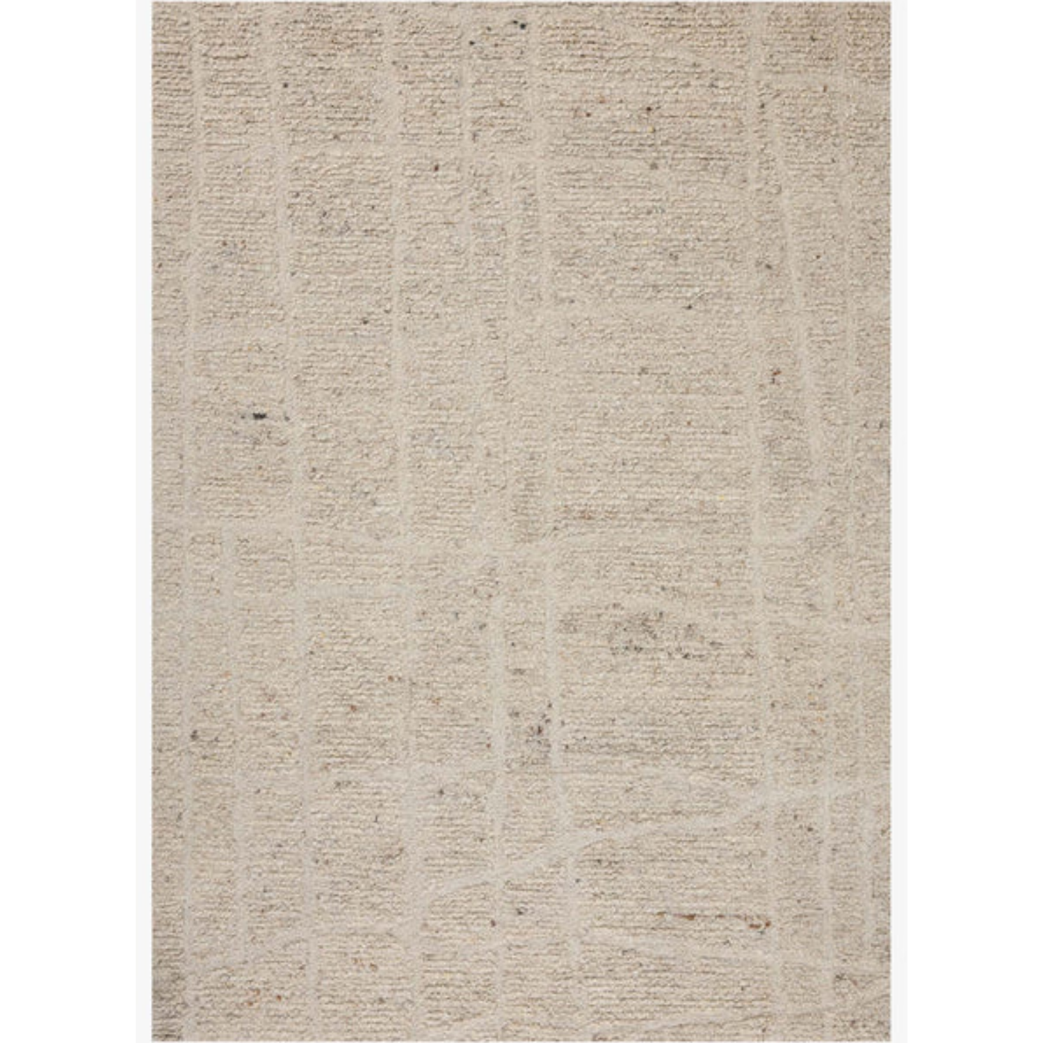 Magnolia Home x Loloi Jones Oatmeal Wool Rug