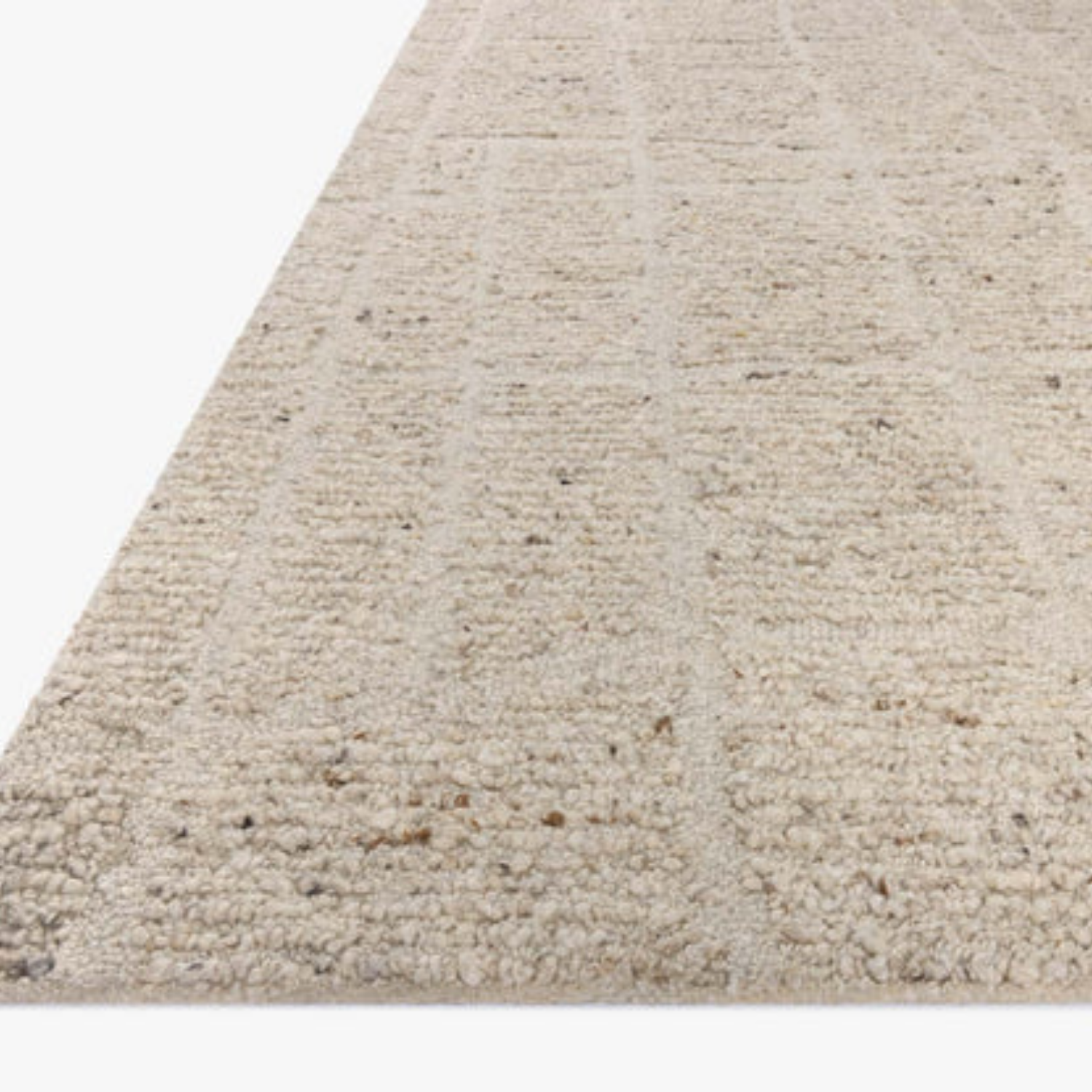 Magnolia Home x Loloi Jones Oatmeal Wool Rug