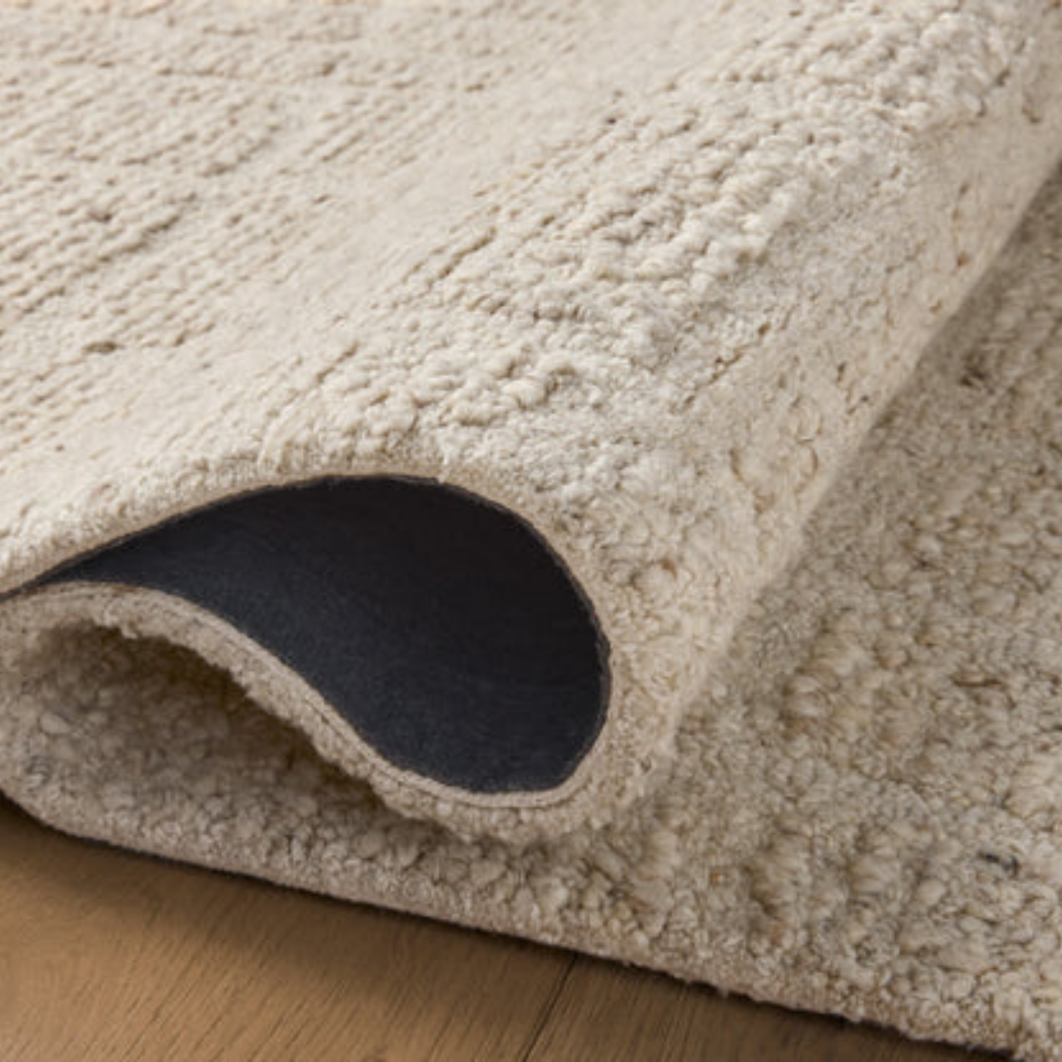 Magnolia Home x Loloi Jones Oatmeal Wool Rug