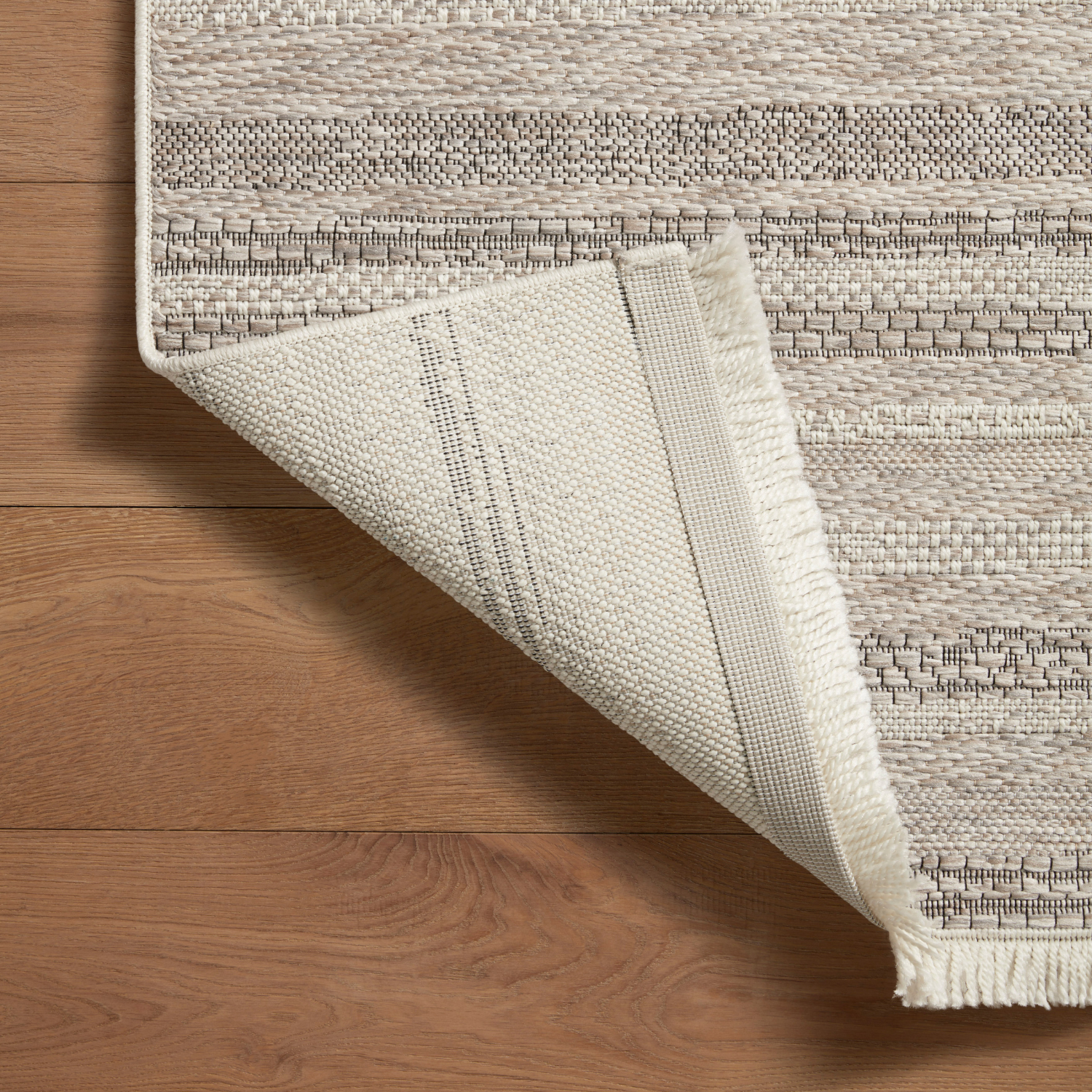 Amber Lewis x Loloi Malibu-02 Ivory/Dove Outdoor Rug