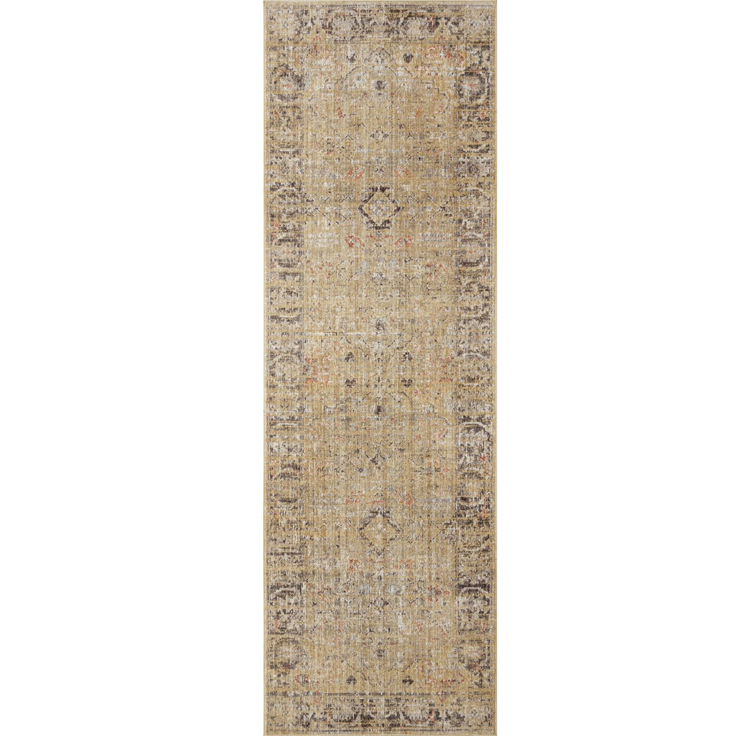 Magnolia Home x Loloi Millie Gold/Charcoal Rug