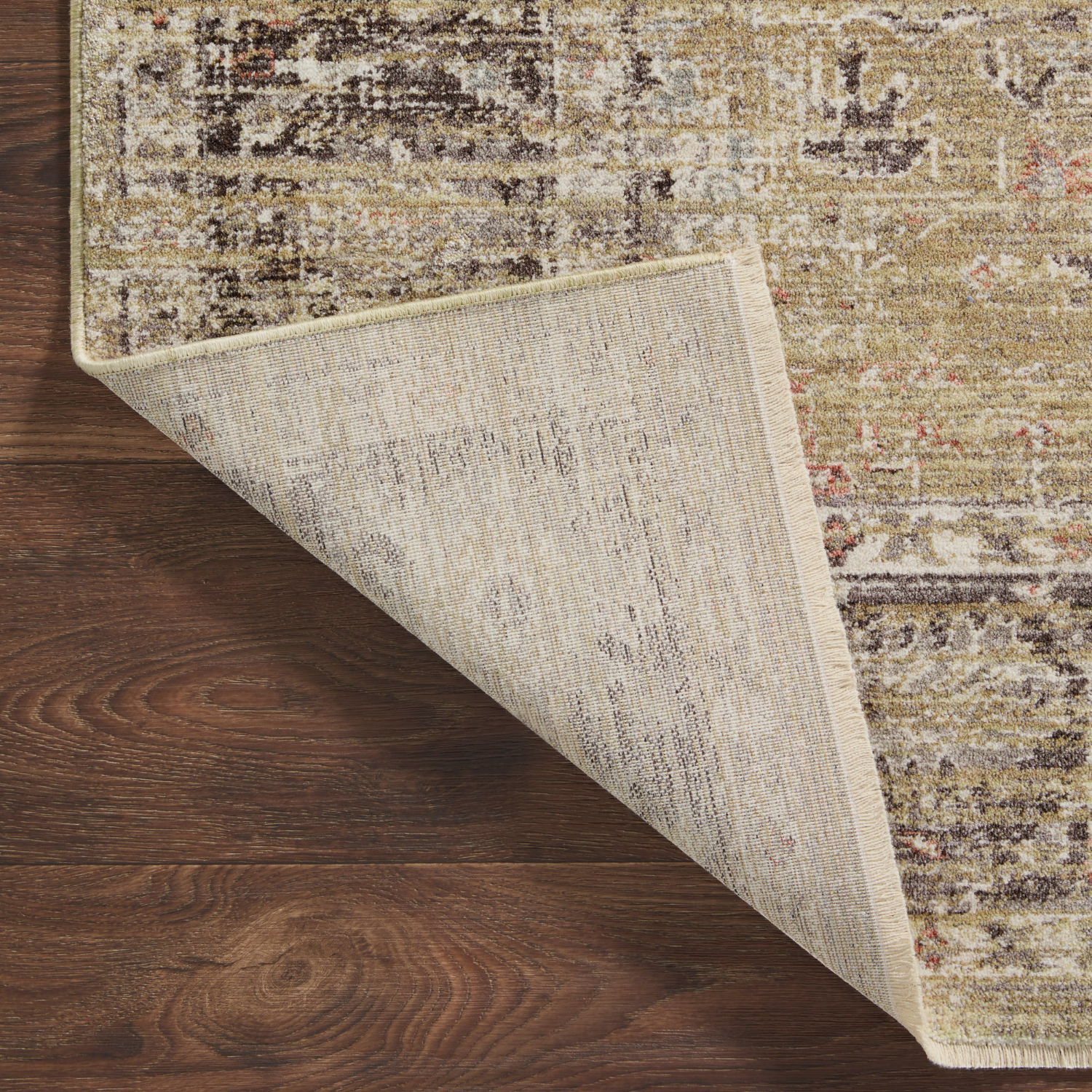 Magnolia Home x Loloi Millie Gold/Charcoal Rug