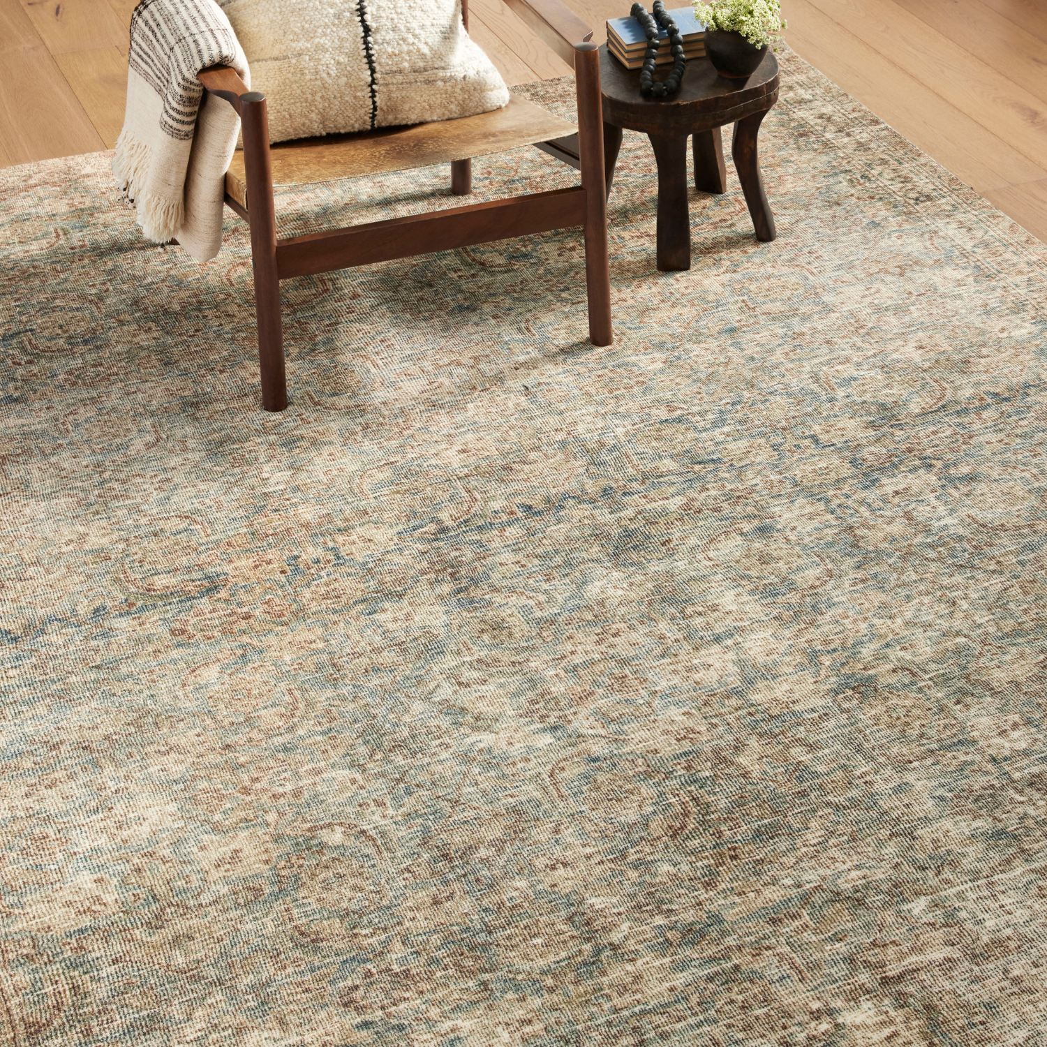 Amber Lewis x Loloi Morgan Sea/Sage Indoor Rug