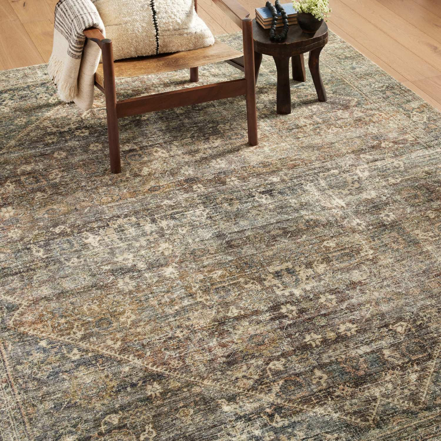 Amber Lewis x Loloi Morgan Spice/Lagoon Rug