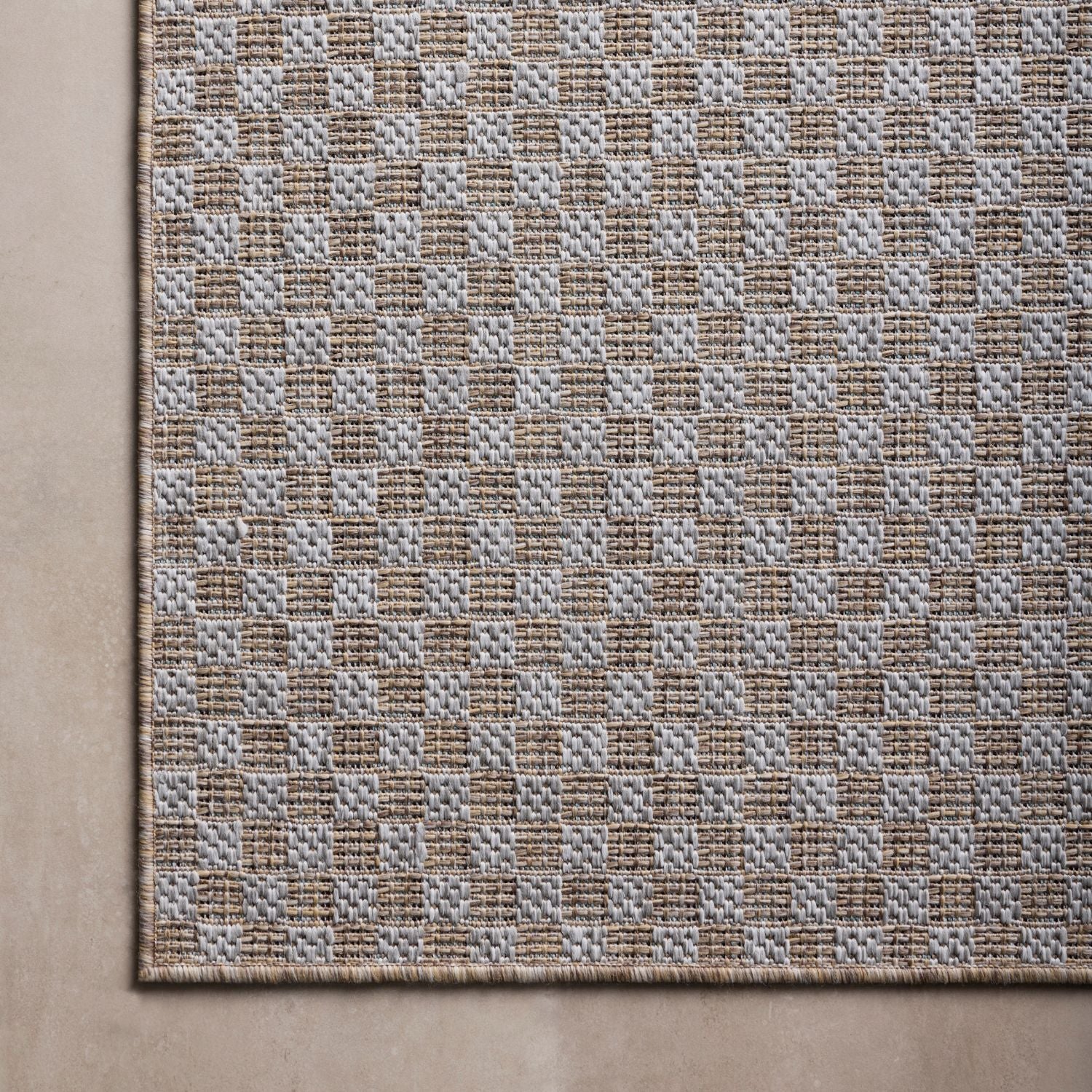 Amber Lewis x Loloi Topanga Natural/Silver Outdoor Rug