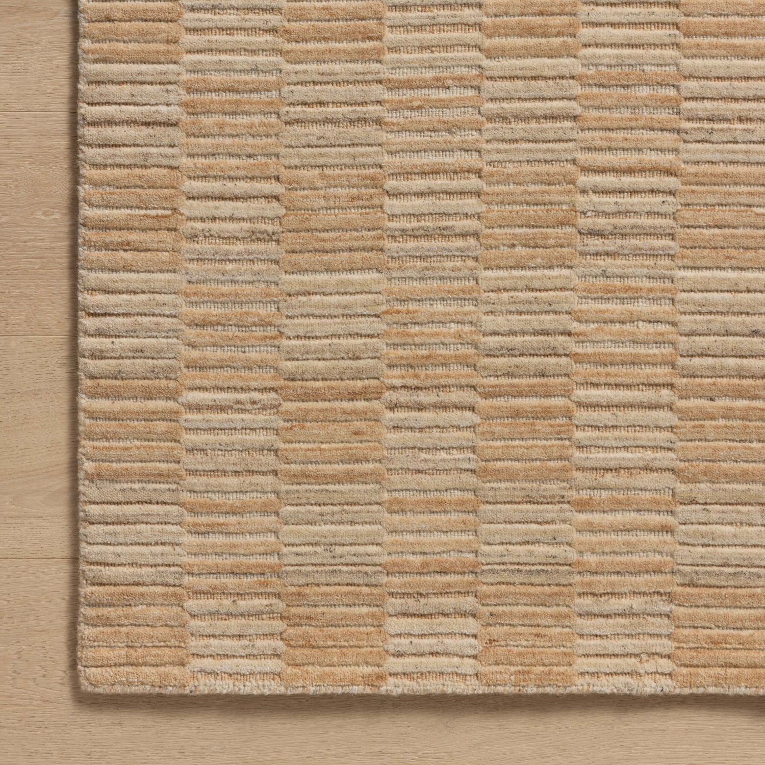 Amber Lewis x Loloi Marlowe Clay/ Natural Wool Blend Rug