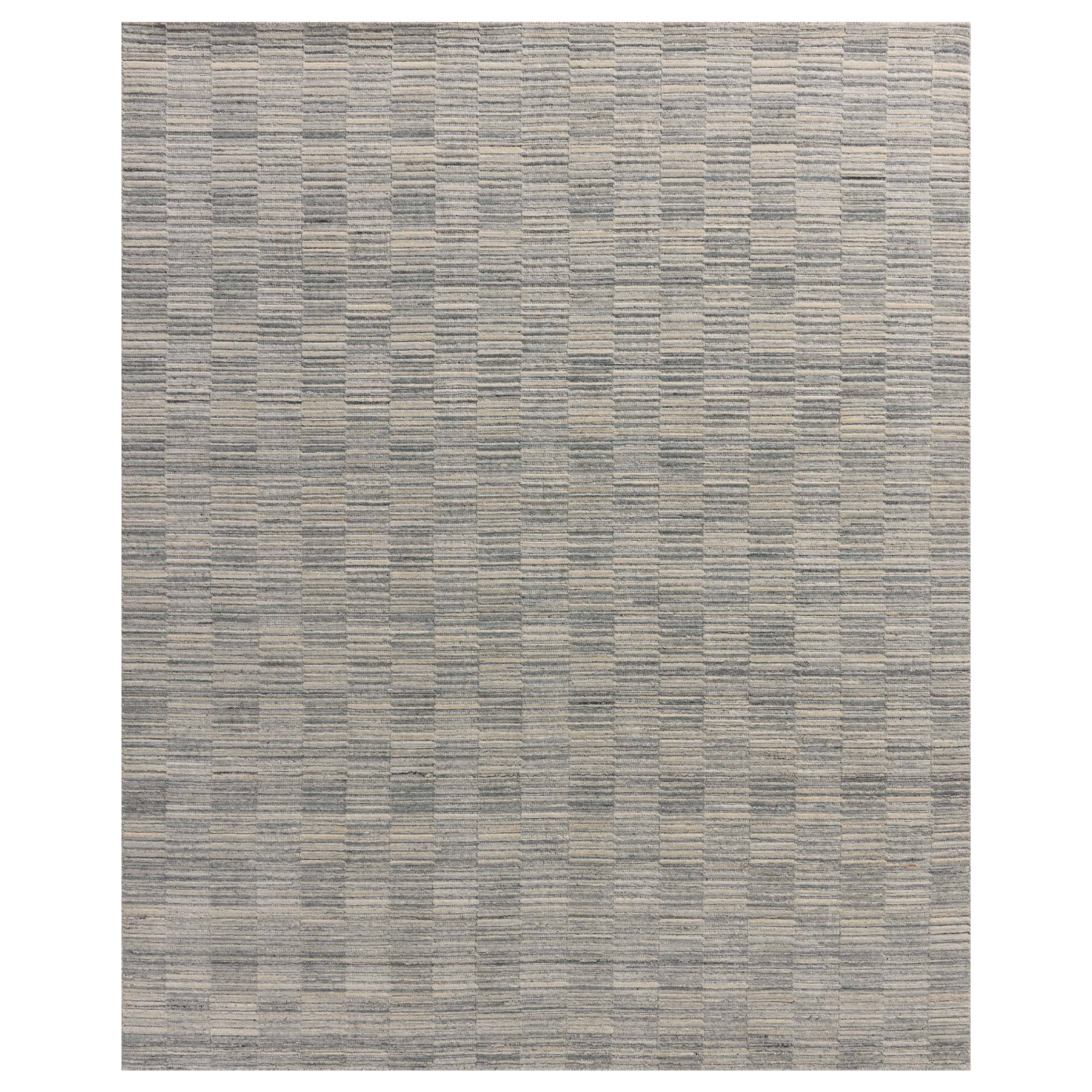 Amber Lewis x Loloi Marlowe Sky/ Natural Wool Blend Rug