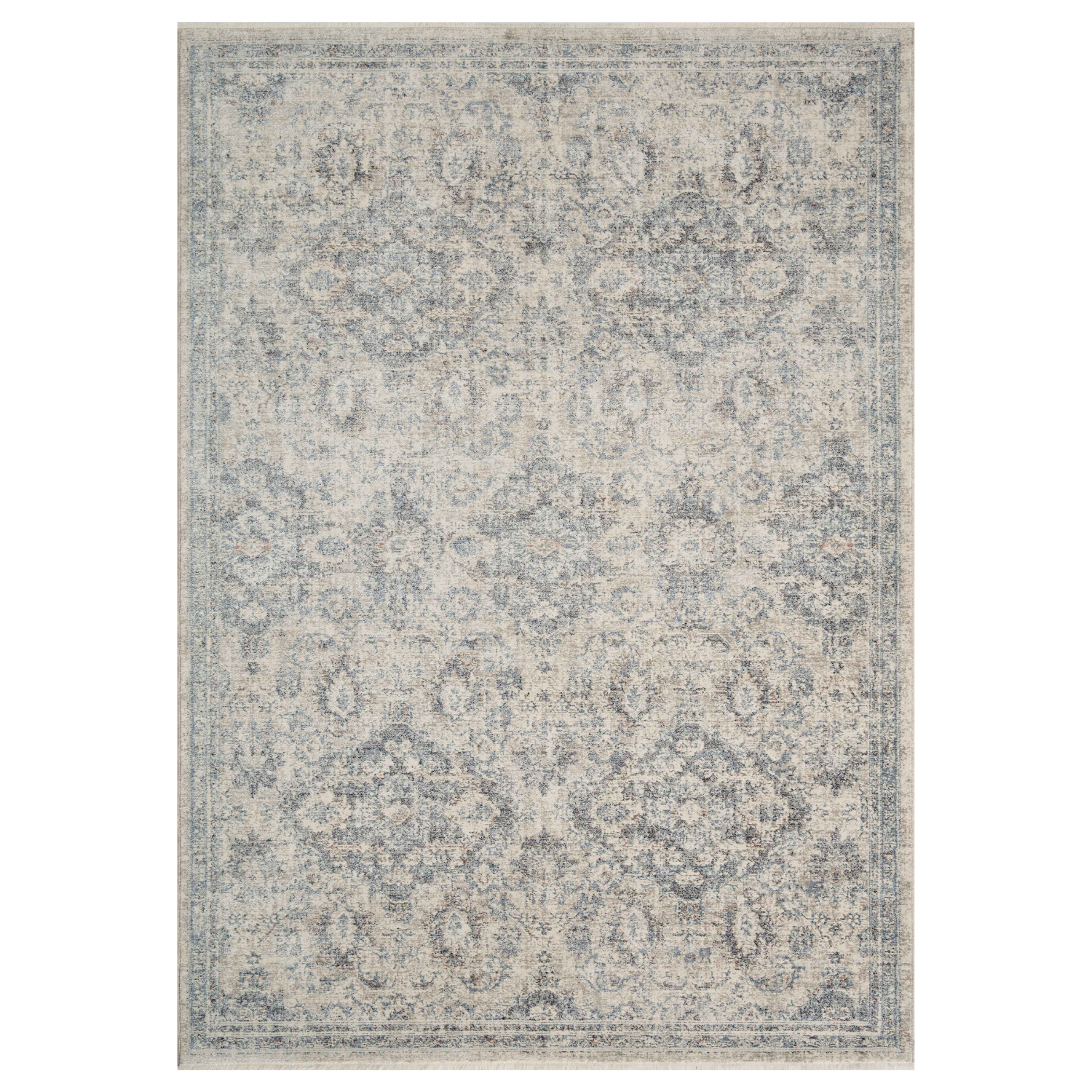 Amber Lewis x Loloi Zuma Pebble/ Stone Rug
