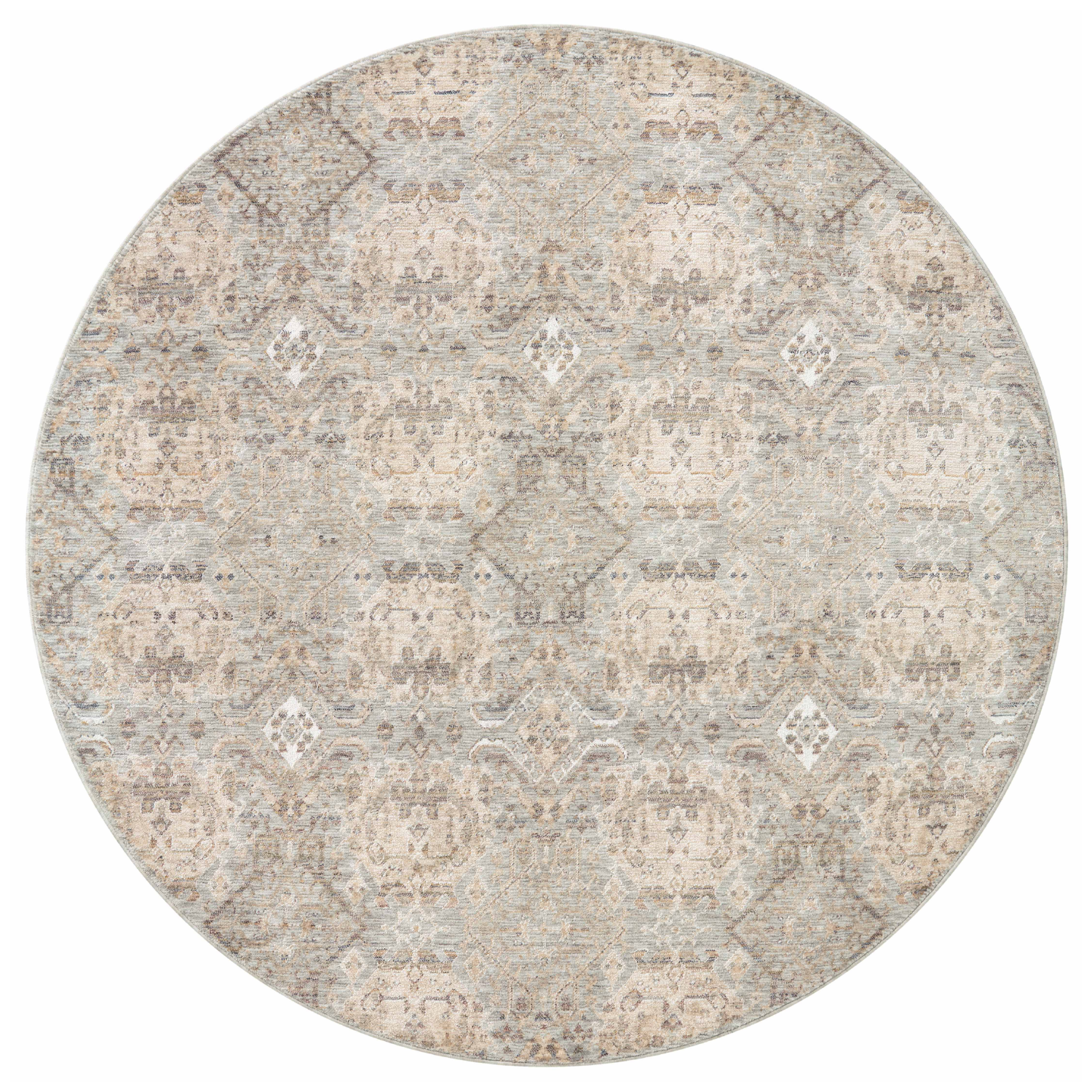 Amber Lewis x Loloi Zuma Silver/ Multi Rug