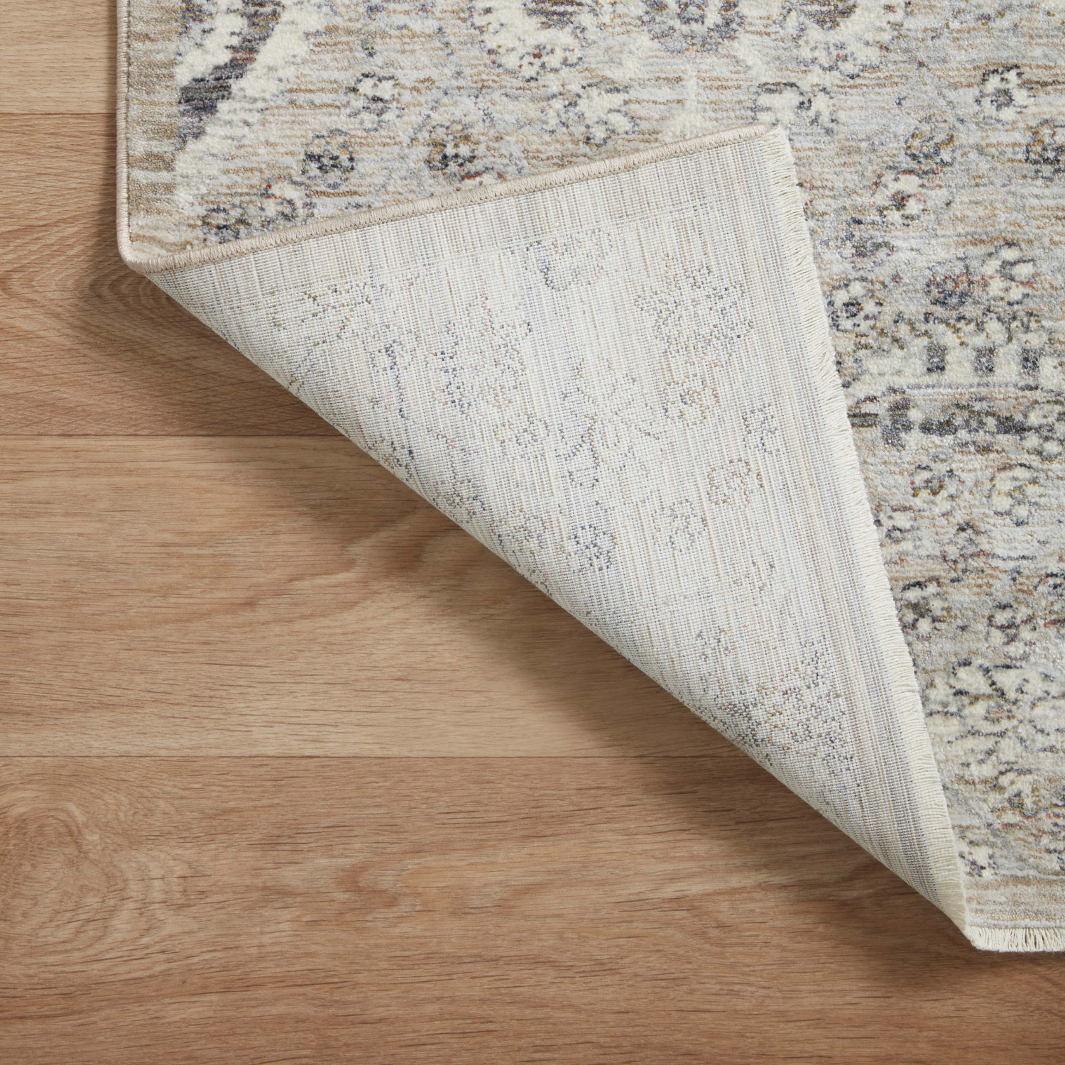 Amber Lewis x Loloi Zuma Silver/ Sky Rug