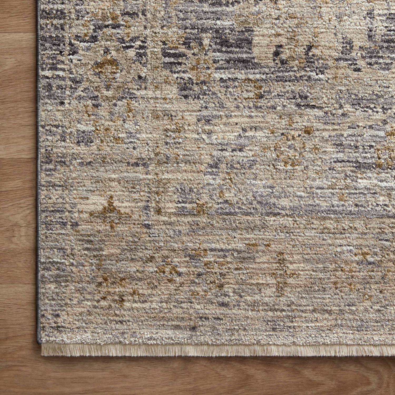 Jean Stoffer X Loloi Katherine Charcoal/ Gold Rug
