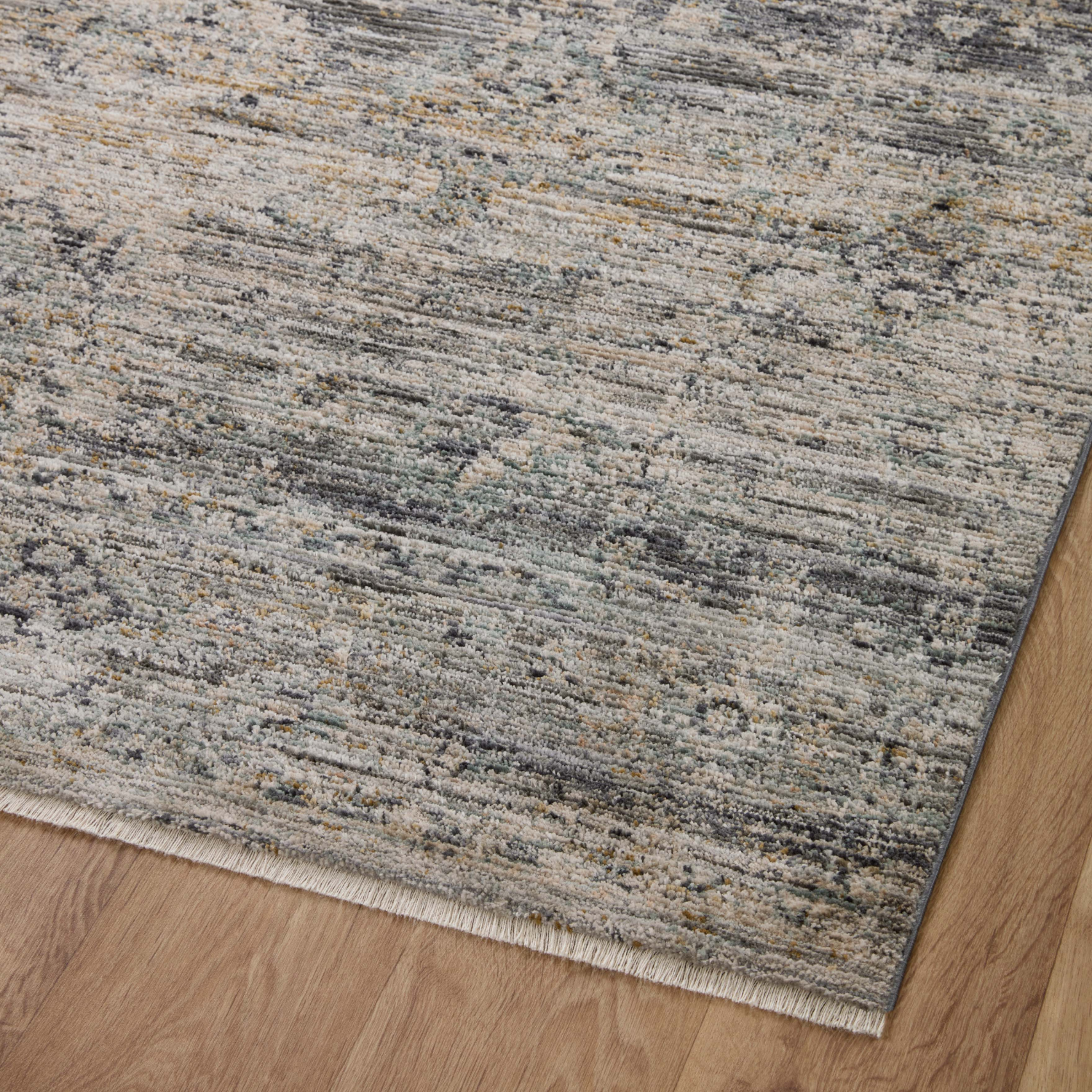 Jean Stoffer X Loloi Katherine Graphite/ Jade Rug