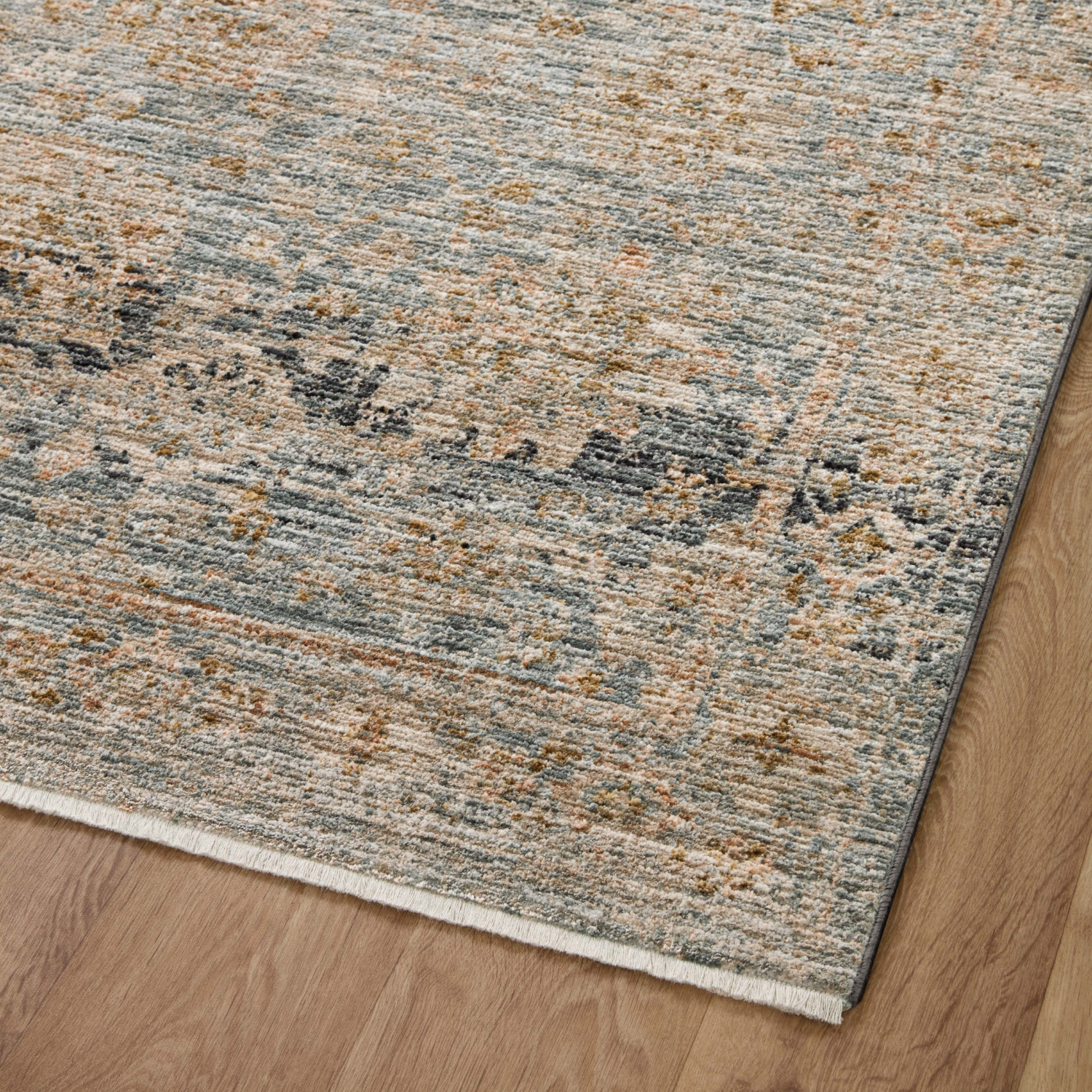 Jean Stoffer X Loloi Katherine Ocean/ Coral Rug
