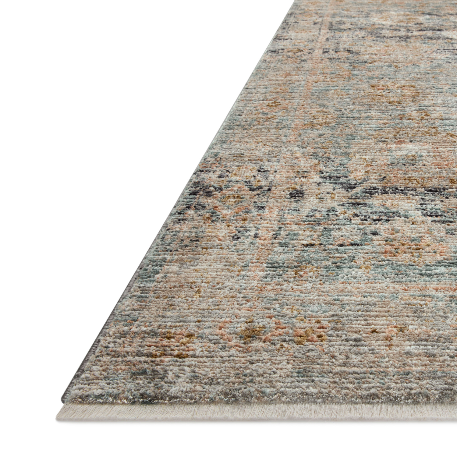 Jean Stoffer X Loloi Katherine Ocean/ Coral Rug