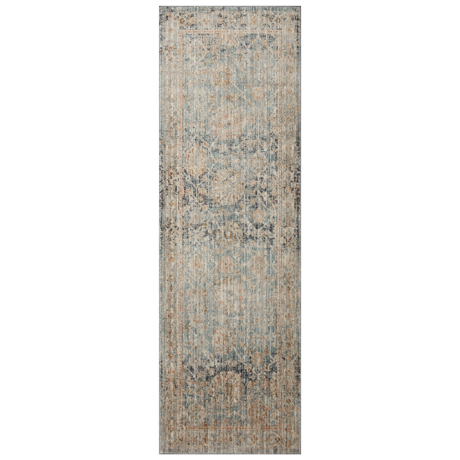 Jean Stoffer X Loloi Katherine Ocean/ Coral Rug