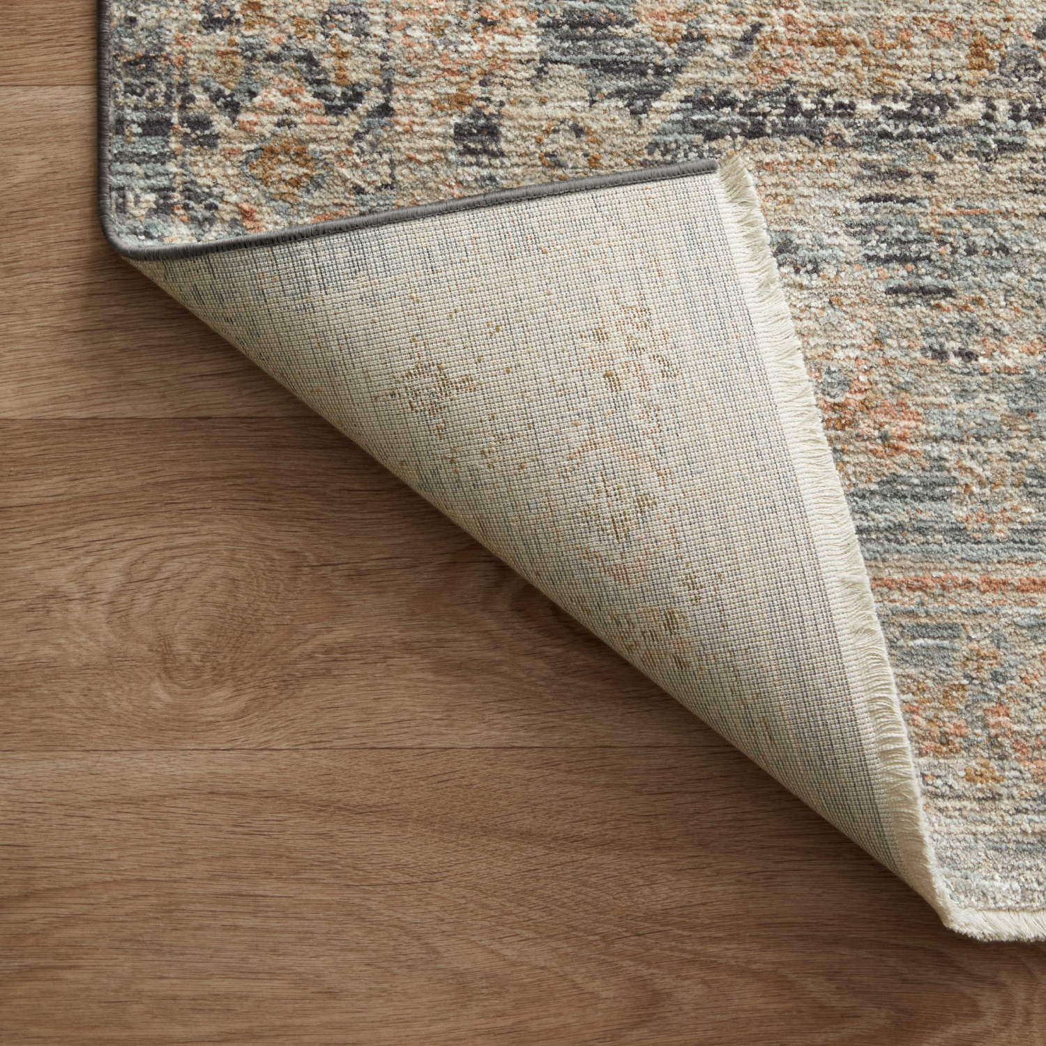 Jean Stoffer X Loloi Katherine Ocean/ Coral Rug