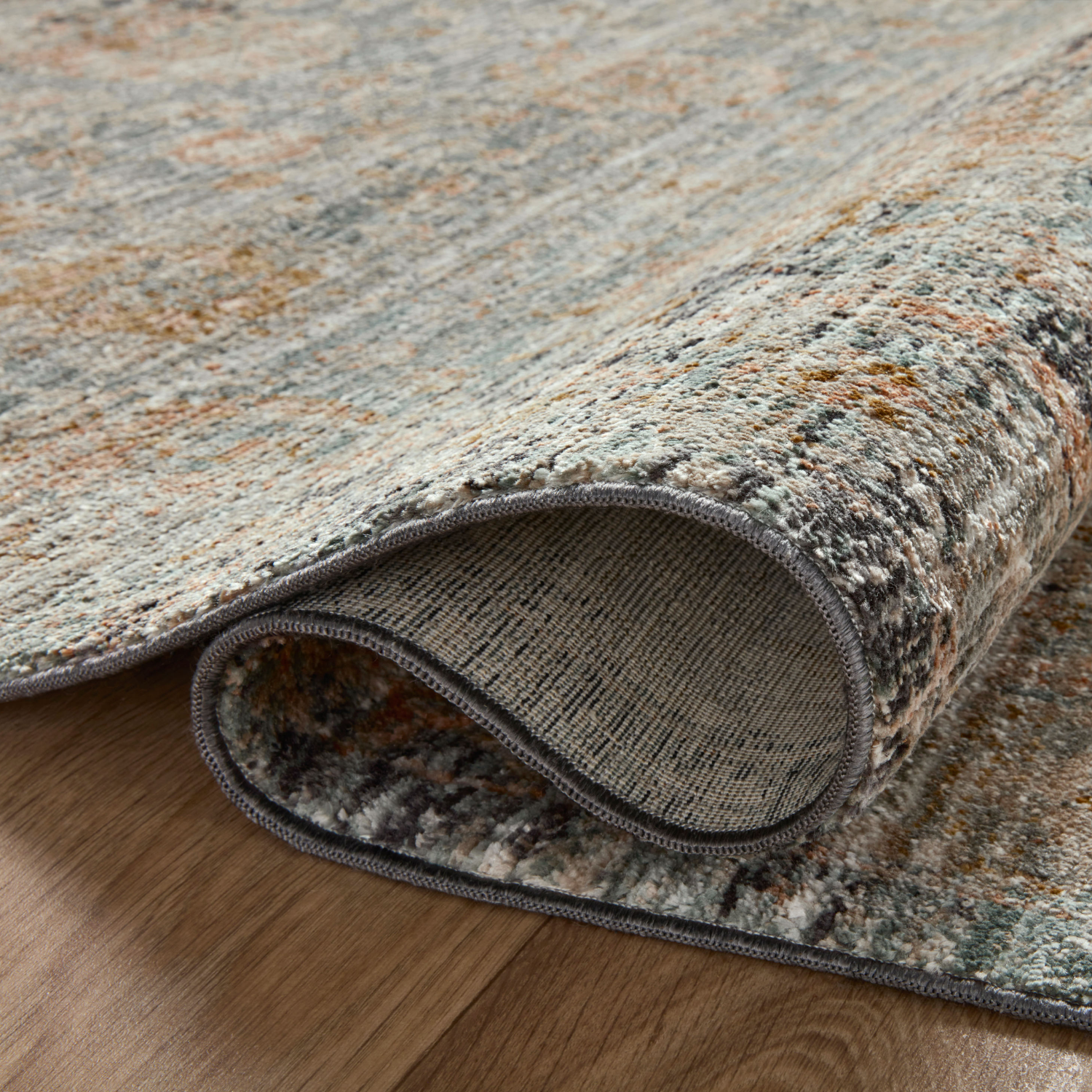 Jean Stoffer X Loloi Katherine Ocean/ Coral Rug