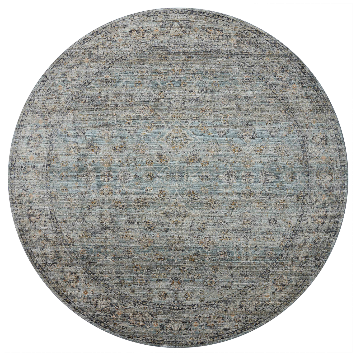 Jean Stoffer X Loloi Katherine Ocean/ Gold Rug
