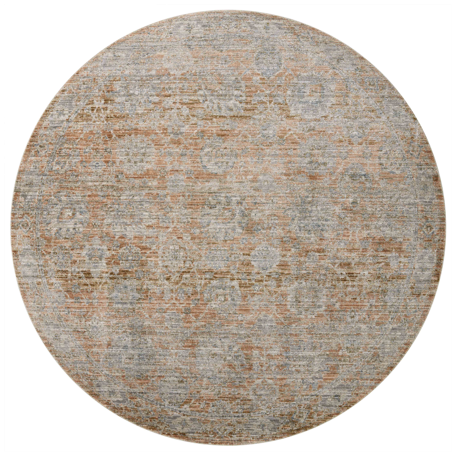 Jean Stoffer X Loloi Katherine Terracotta/ Smoke Rug