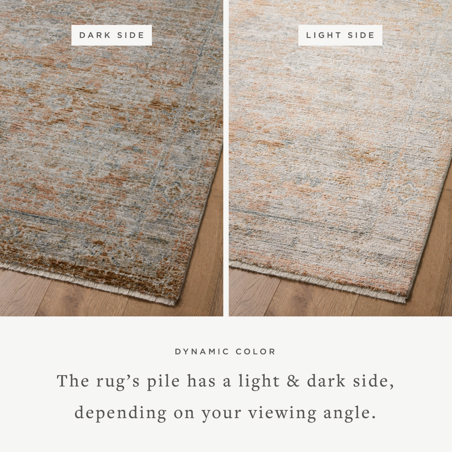 Jean Stoffer X Loloi Katherine Terracotta/ Smoke Rug