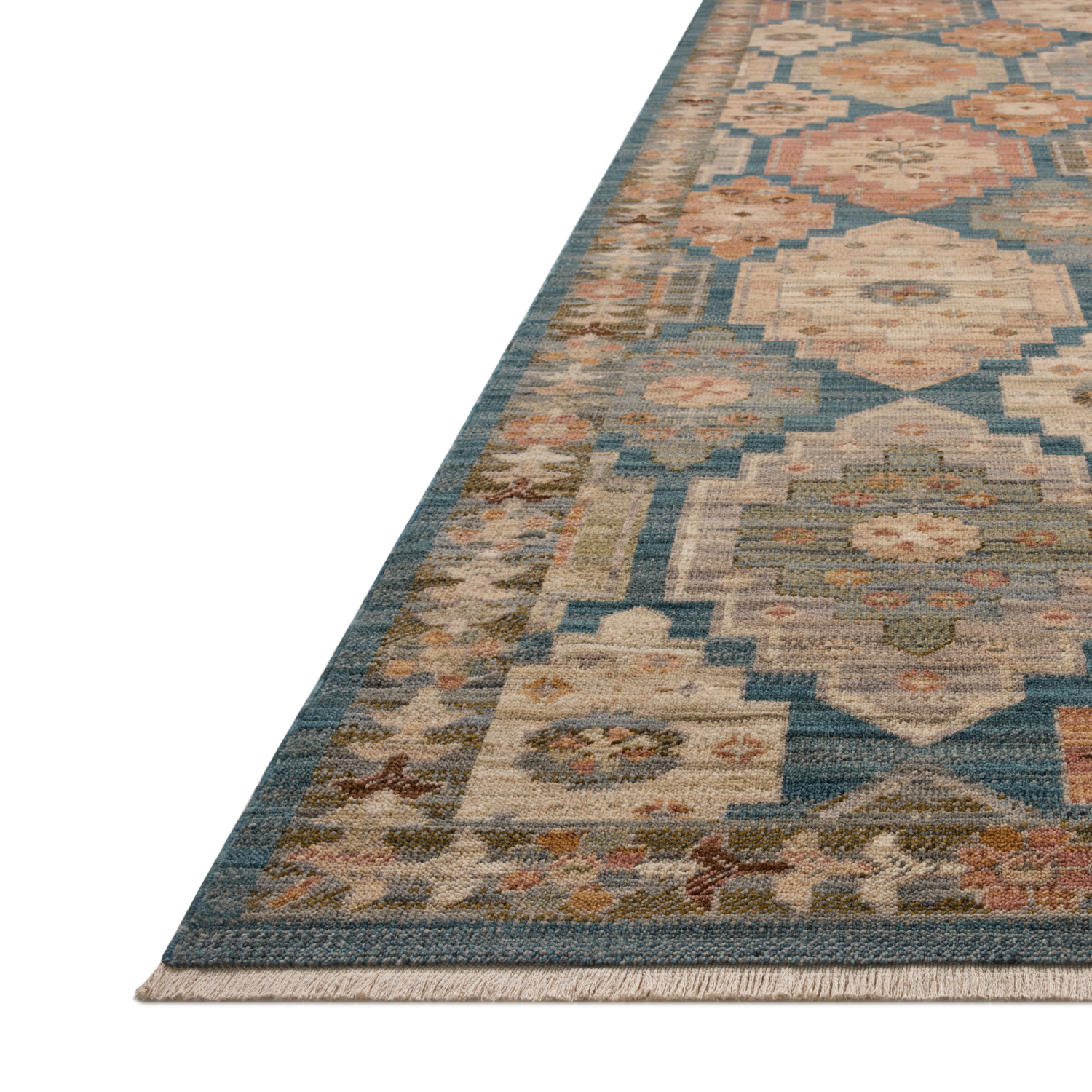 Loloi Reign Blue/ Multi Wool Rug