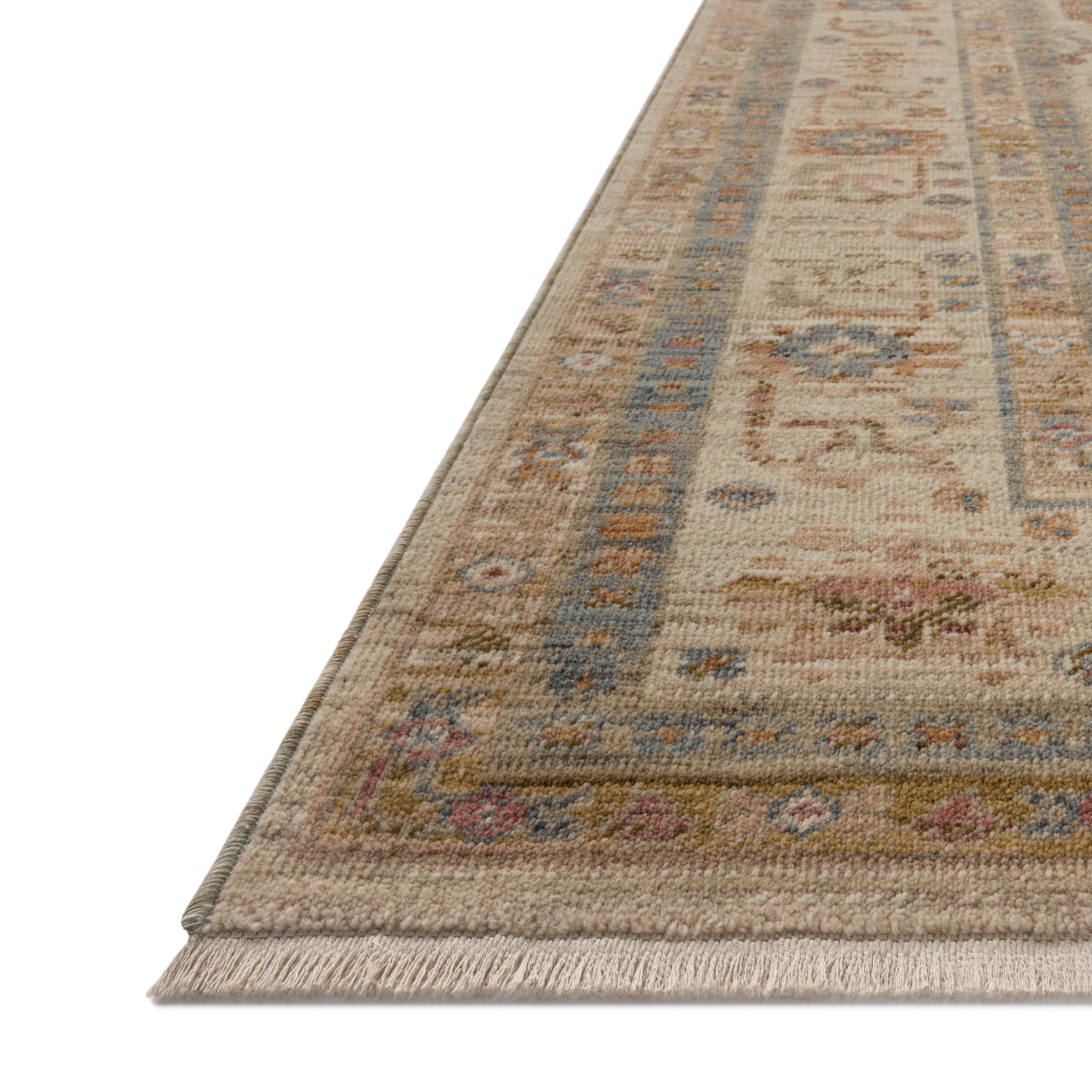 Loloi Reign Dove/ Multi Wool Rug