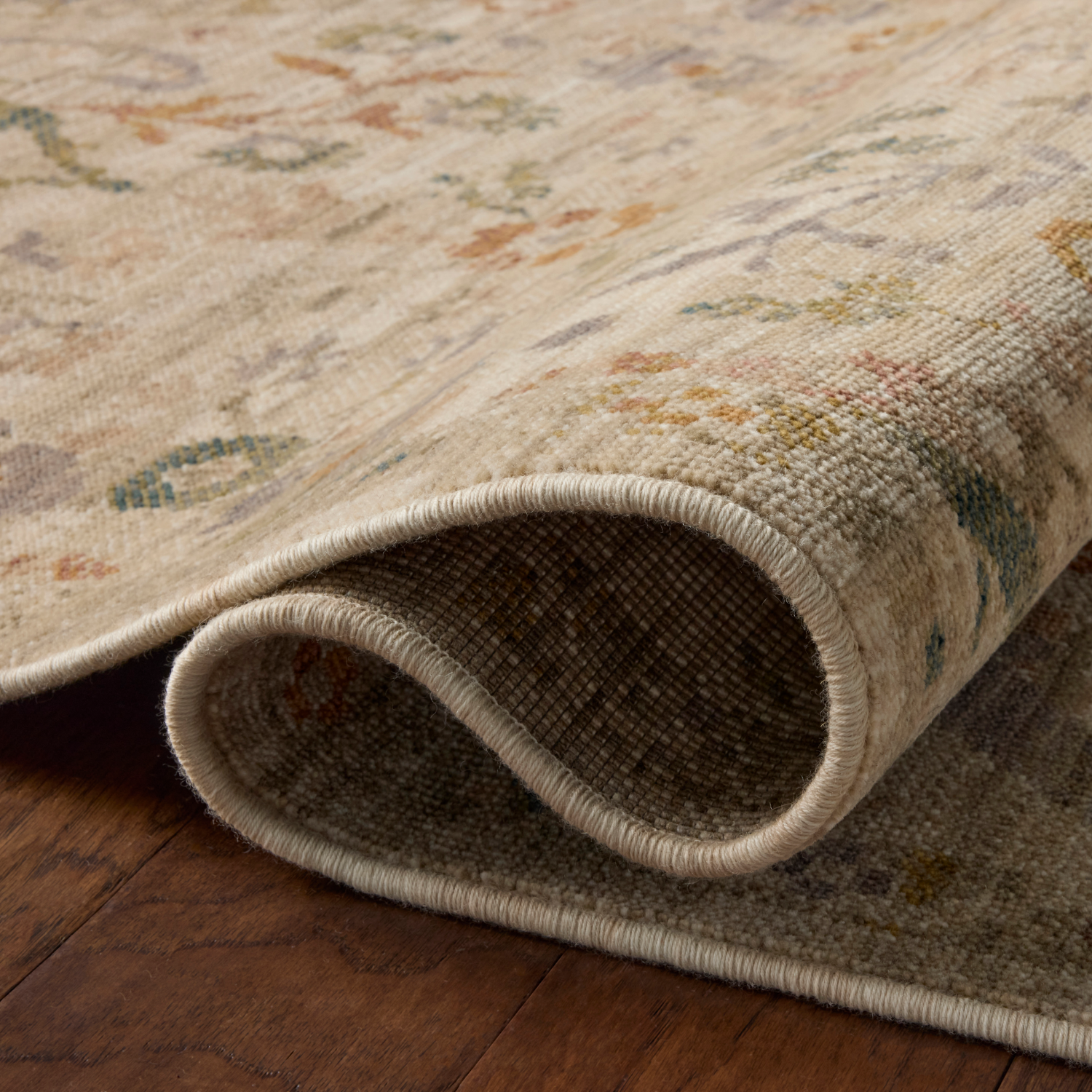 Loloi Reign Fog/ Multi Wool Rug