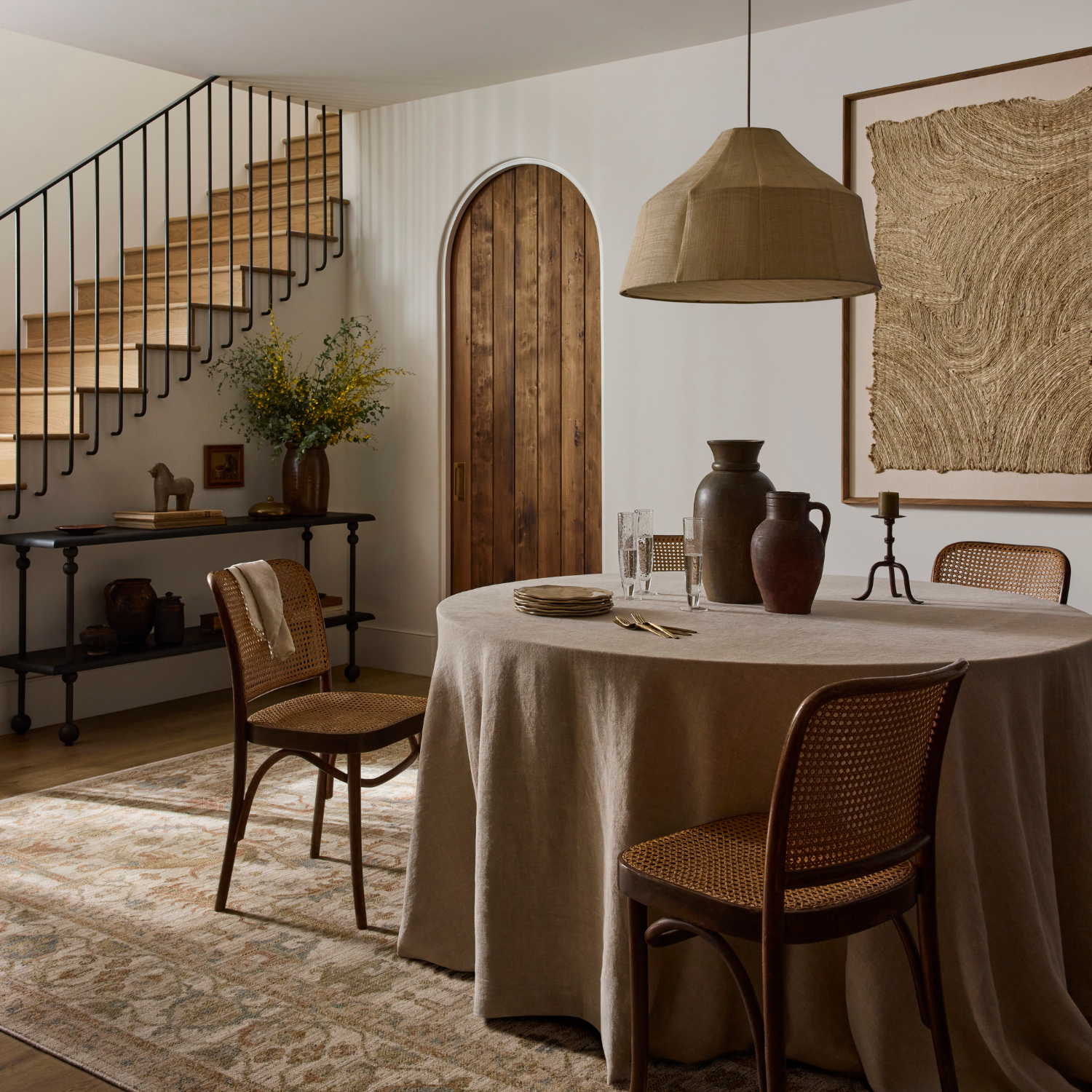 Loloi Reign Ivory/ Sunset Wool Rug