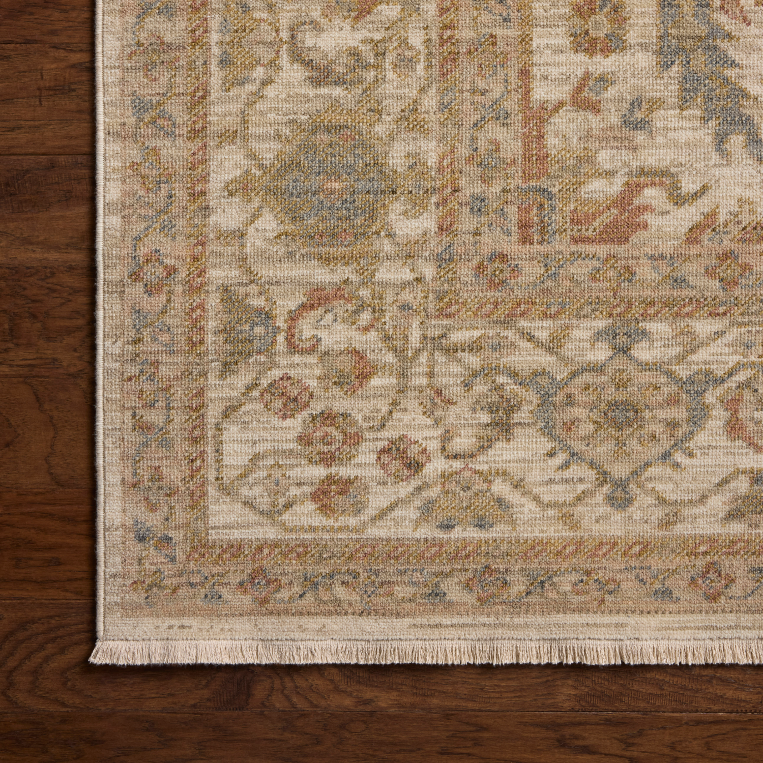 Loloi Reign Linen/ Lilac Wool Rug
