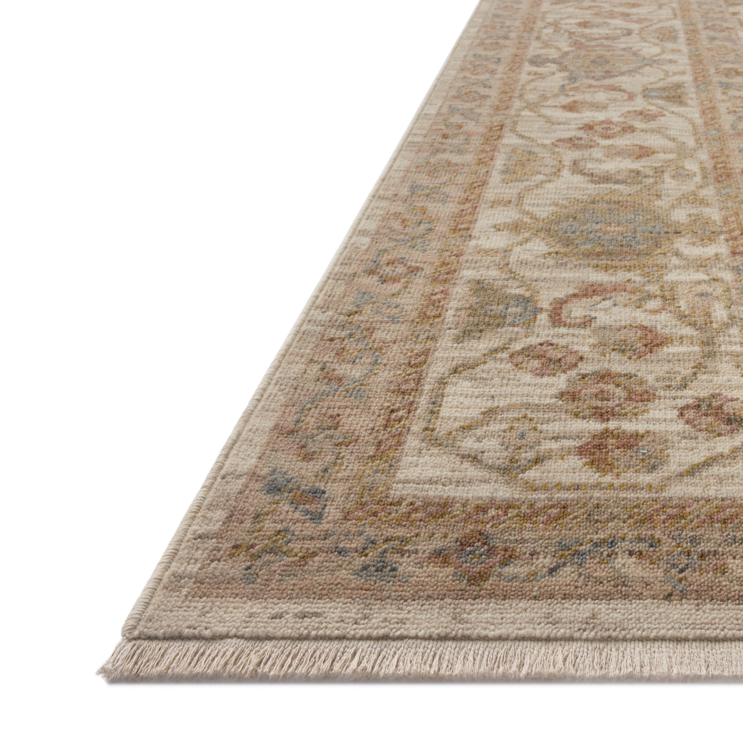 Loloi Reign Linen/ Lilac Wool Rug