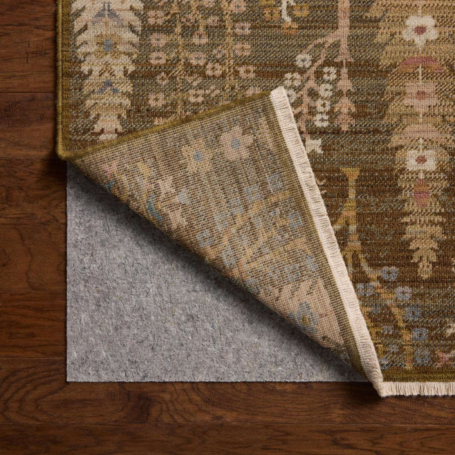 Loloi Reign Moss/ Multi Wool Rug
