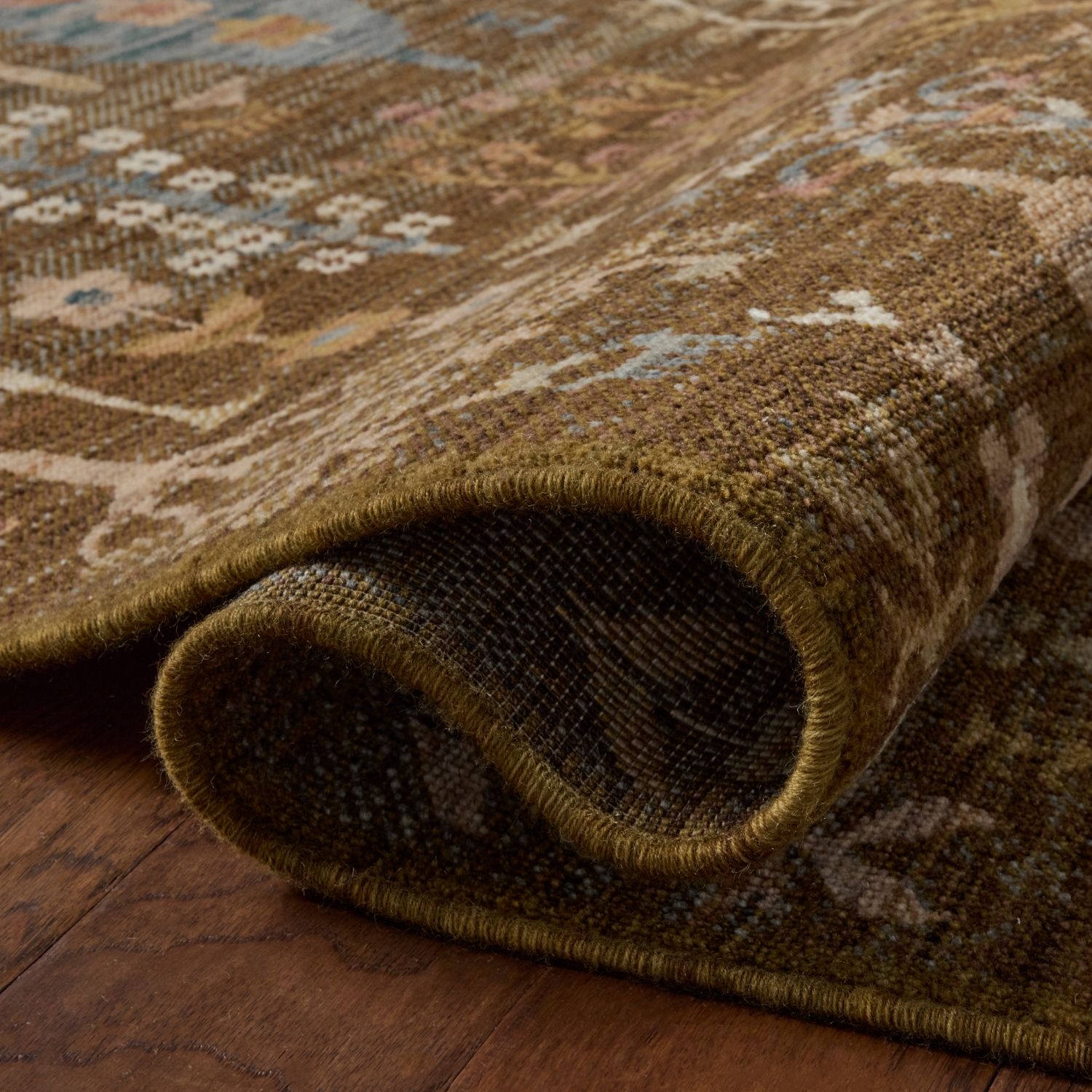Loloi Reign Moss/ Multi Wool Rug