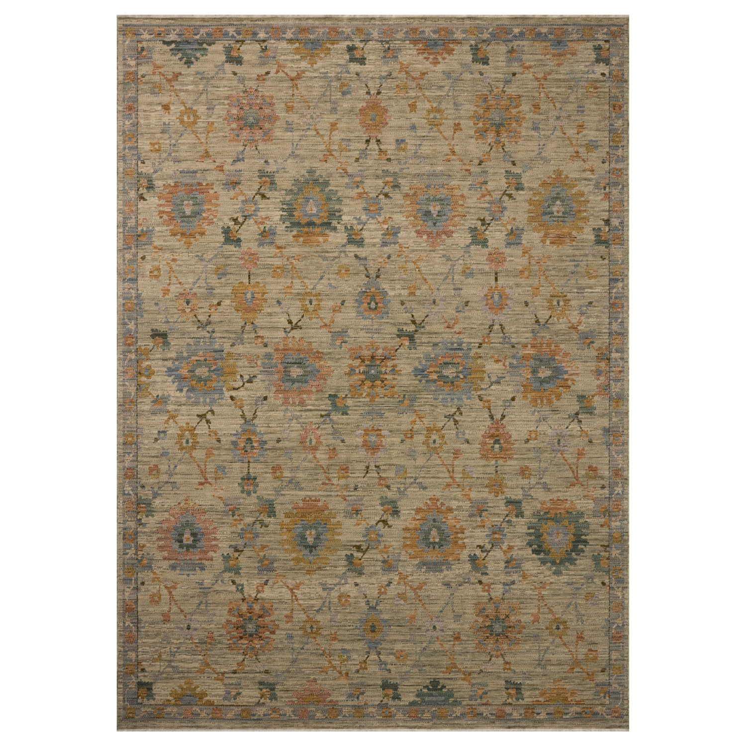 Loloi Reign Sage/ Multi Wool Rug