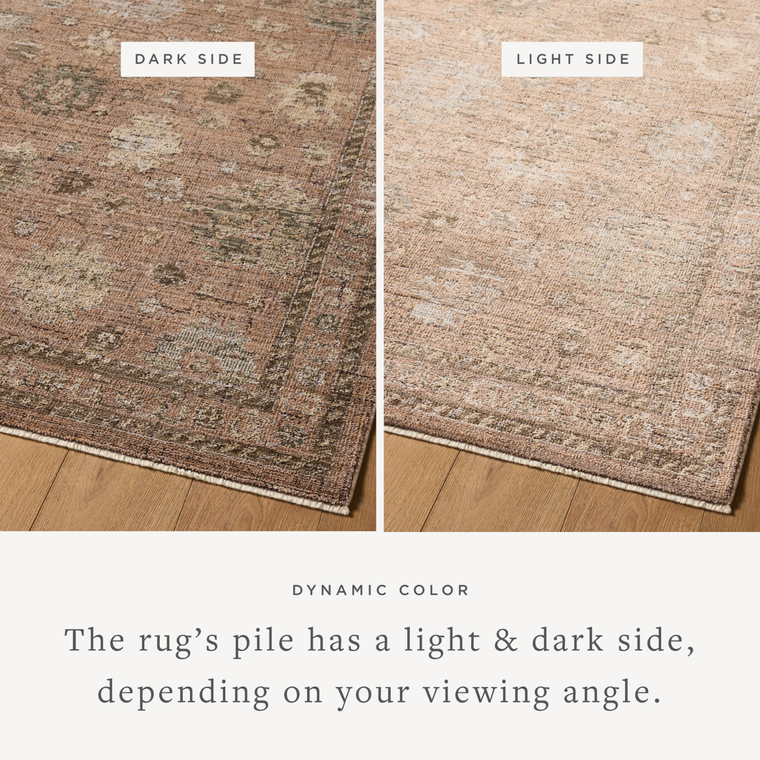 Loloi Priscilla Blush/ Multi Indoor Rug