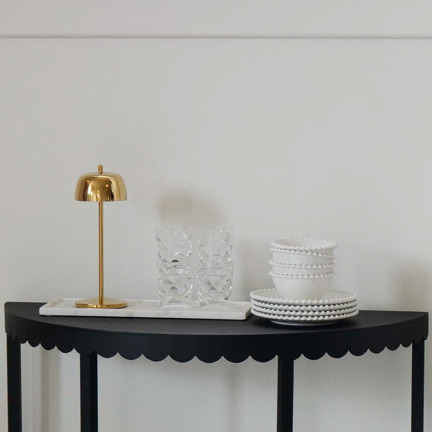 White Marble Display Tray