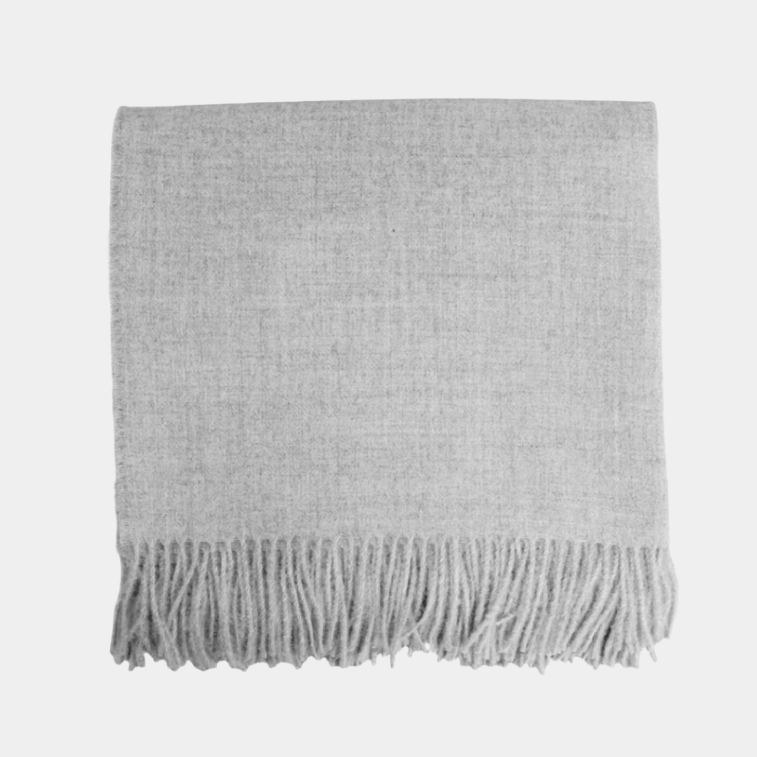 Lola Grey Alpaca Throw