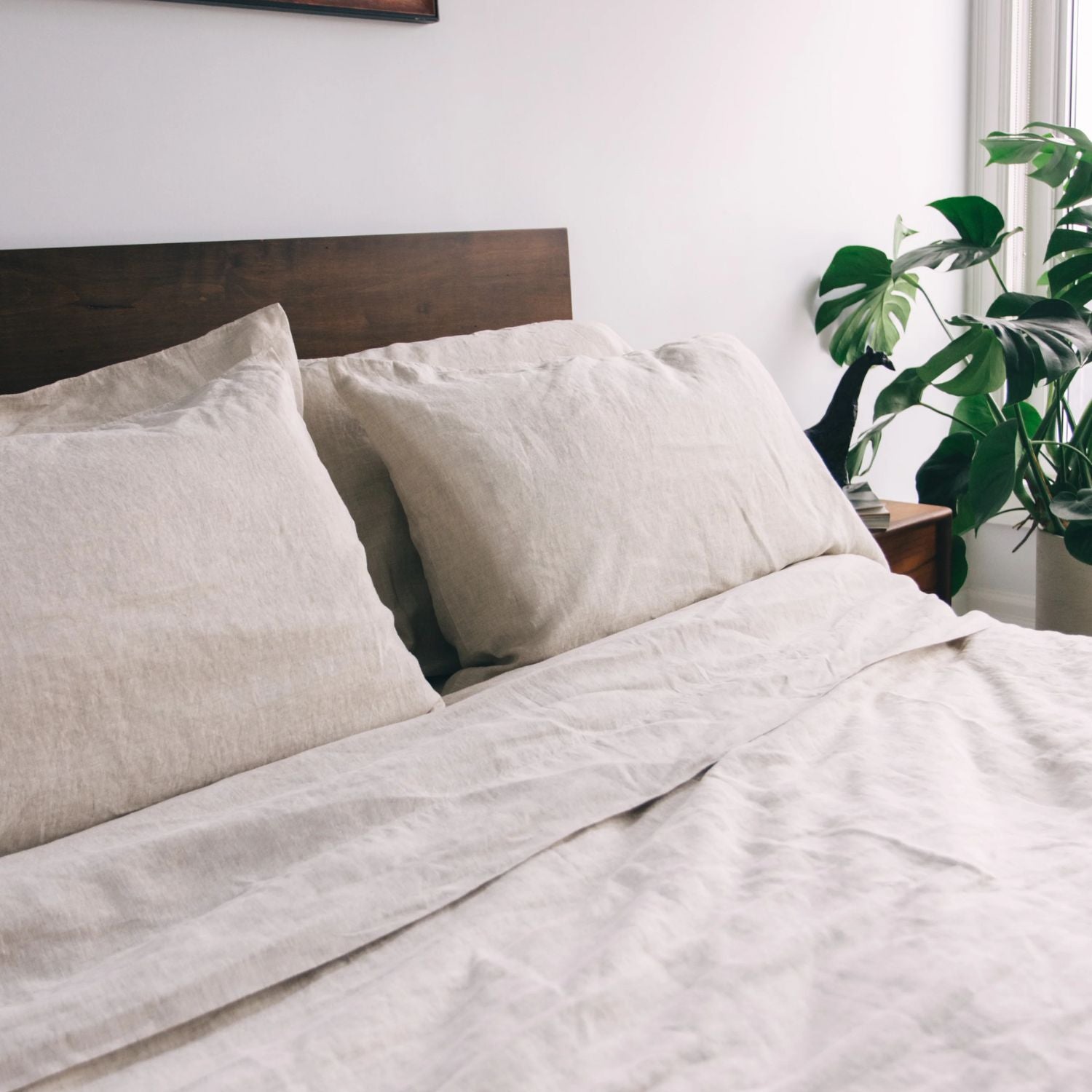 Timmins Natural Linen Duvet Cover