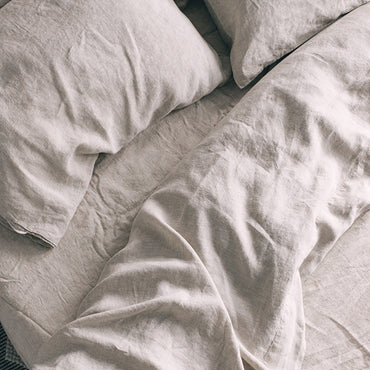 Timmins Natural Linen Duvet Cover