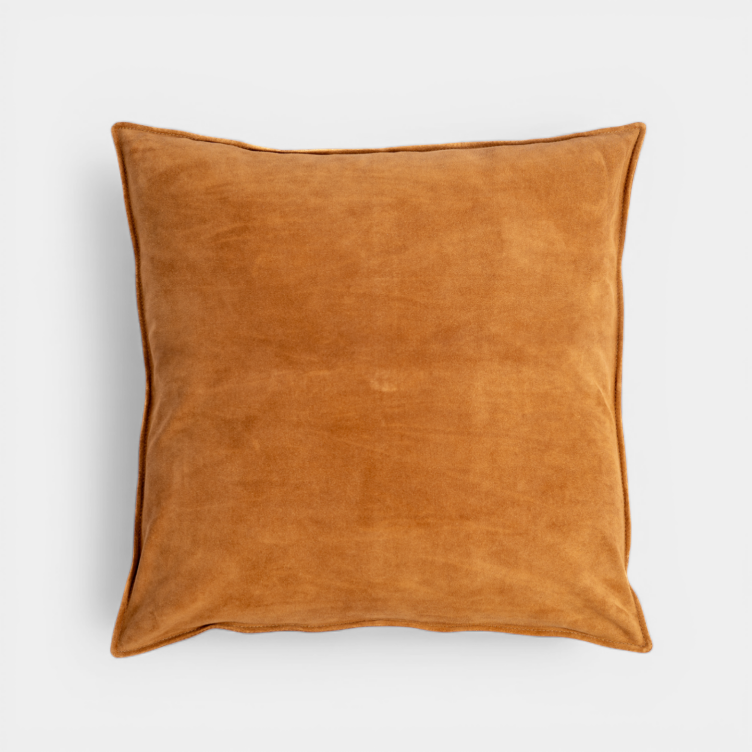 Suede Toss Pillow - Cognac