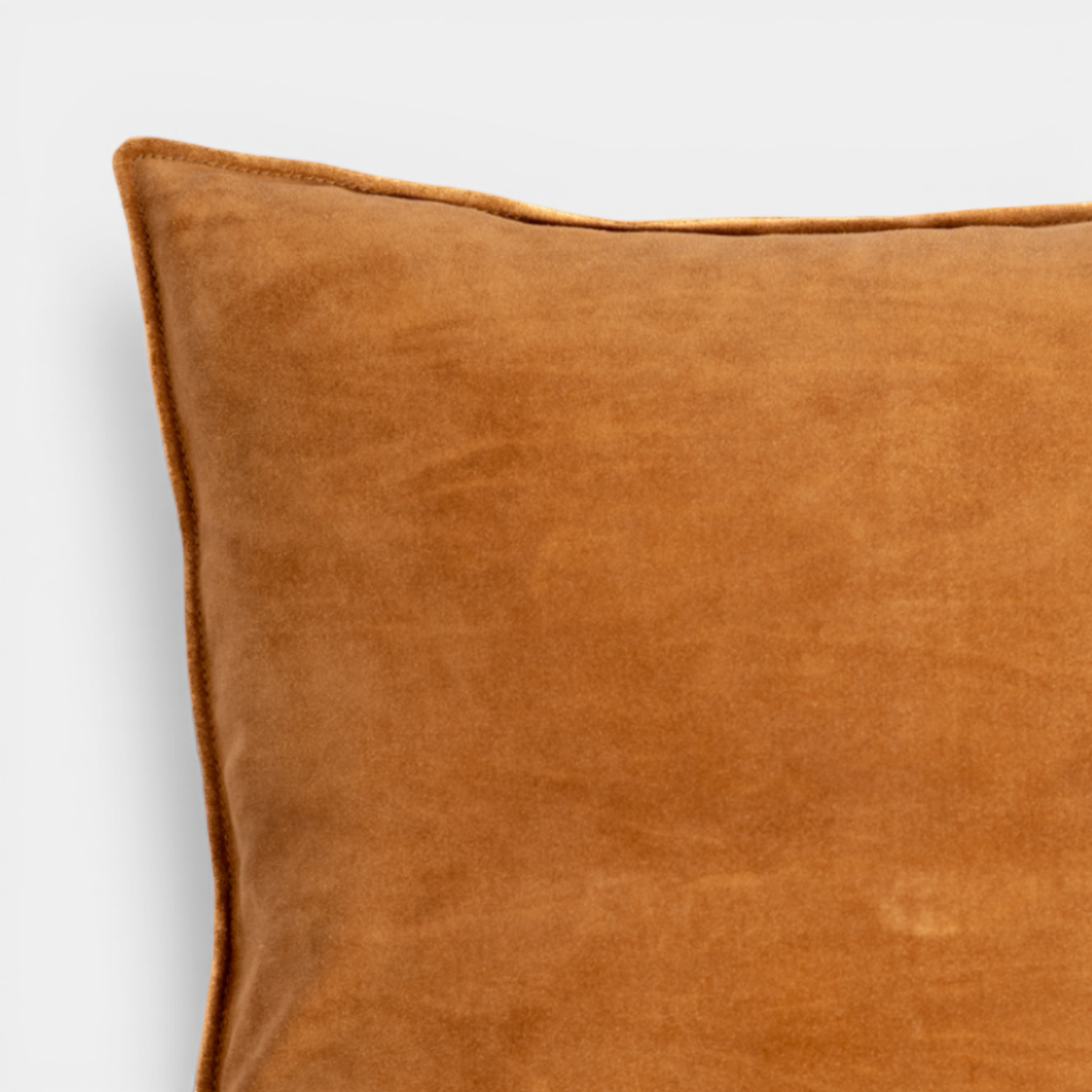 Suede Toss Pillow - Cognac