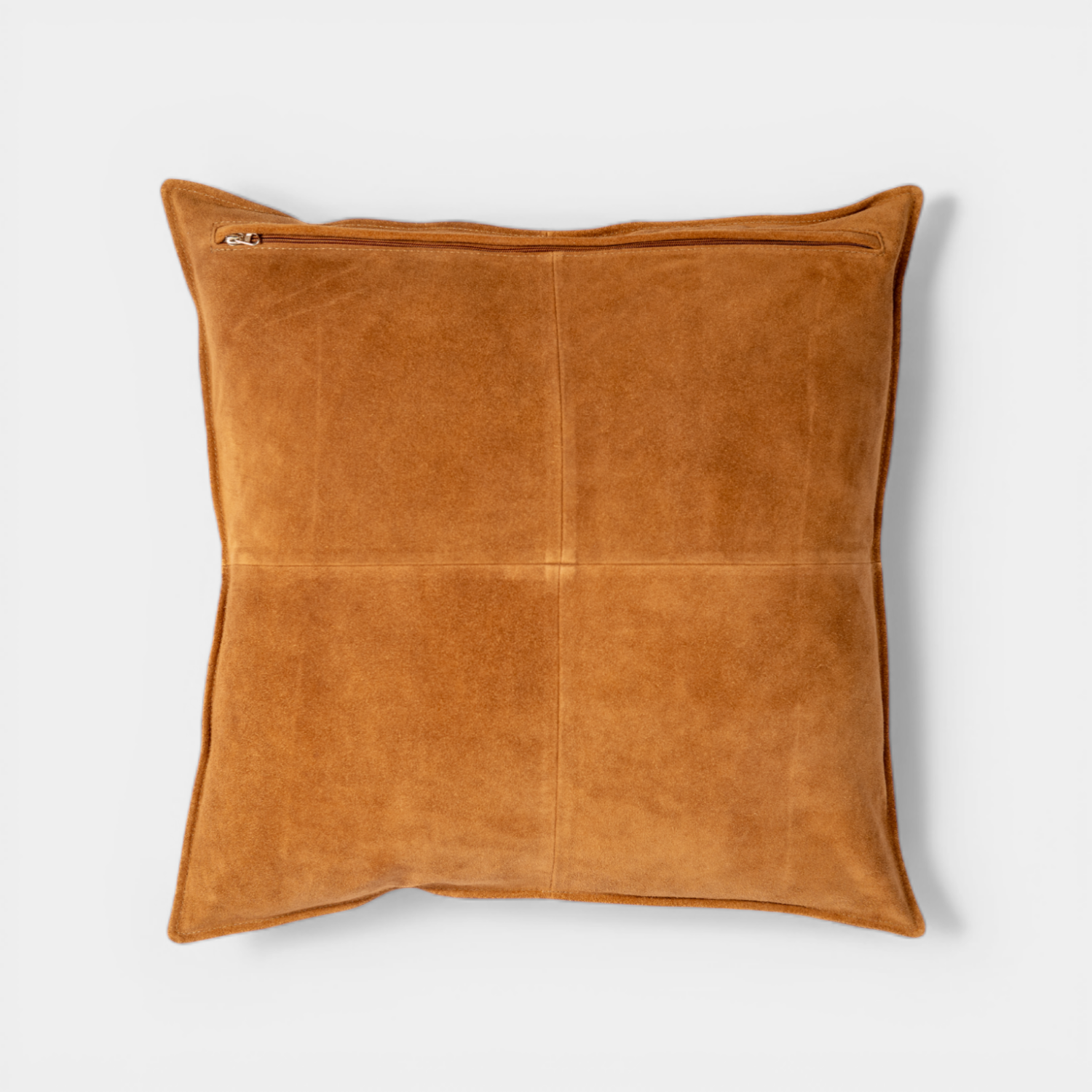 Suede Toss Pillow - Cognac