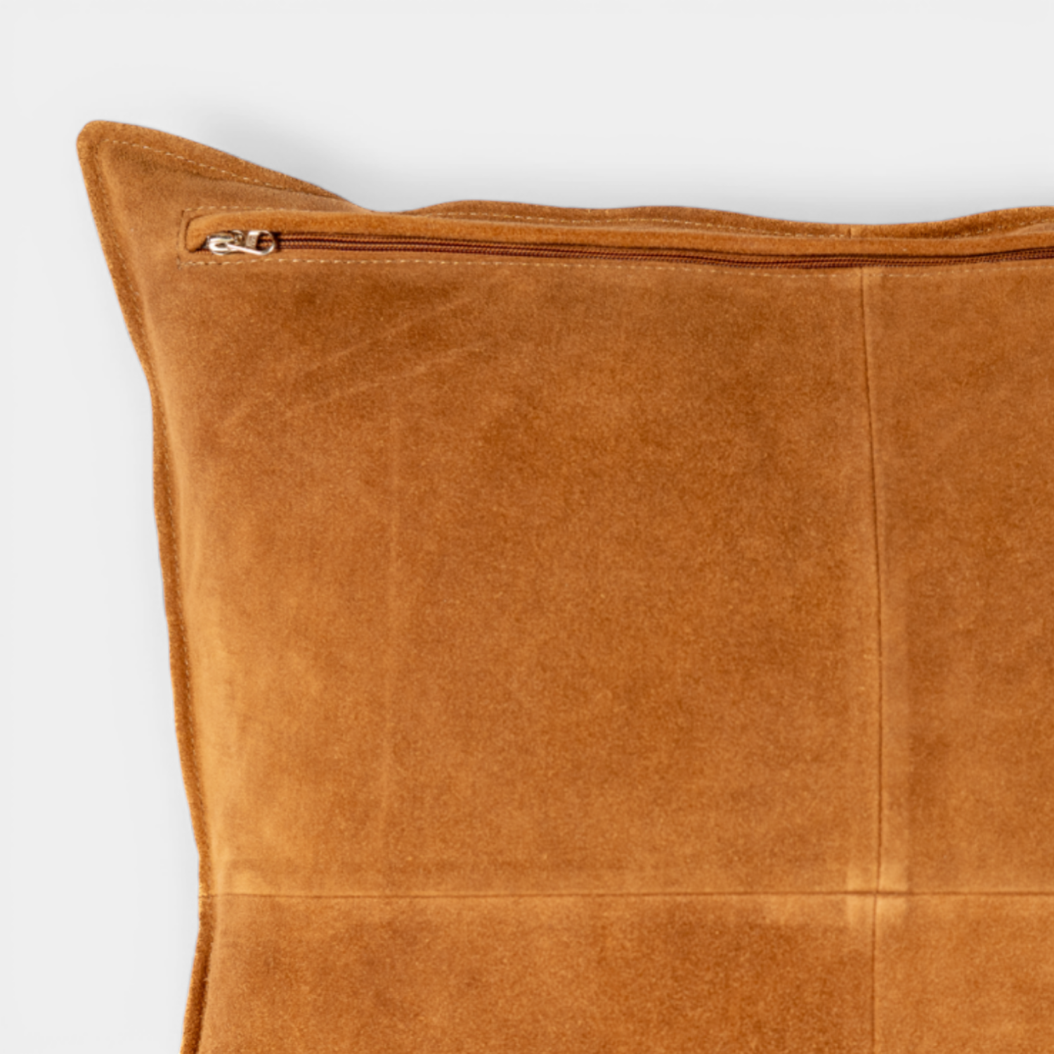 Suede Toss Pillow - Cognac