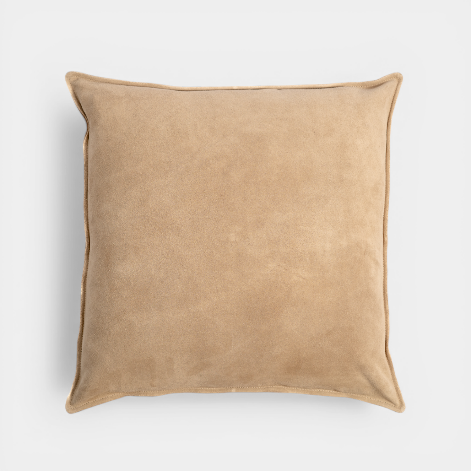 Suede Toss Pillow - Taupe